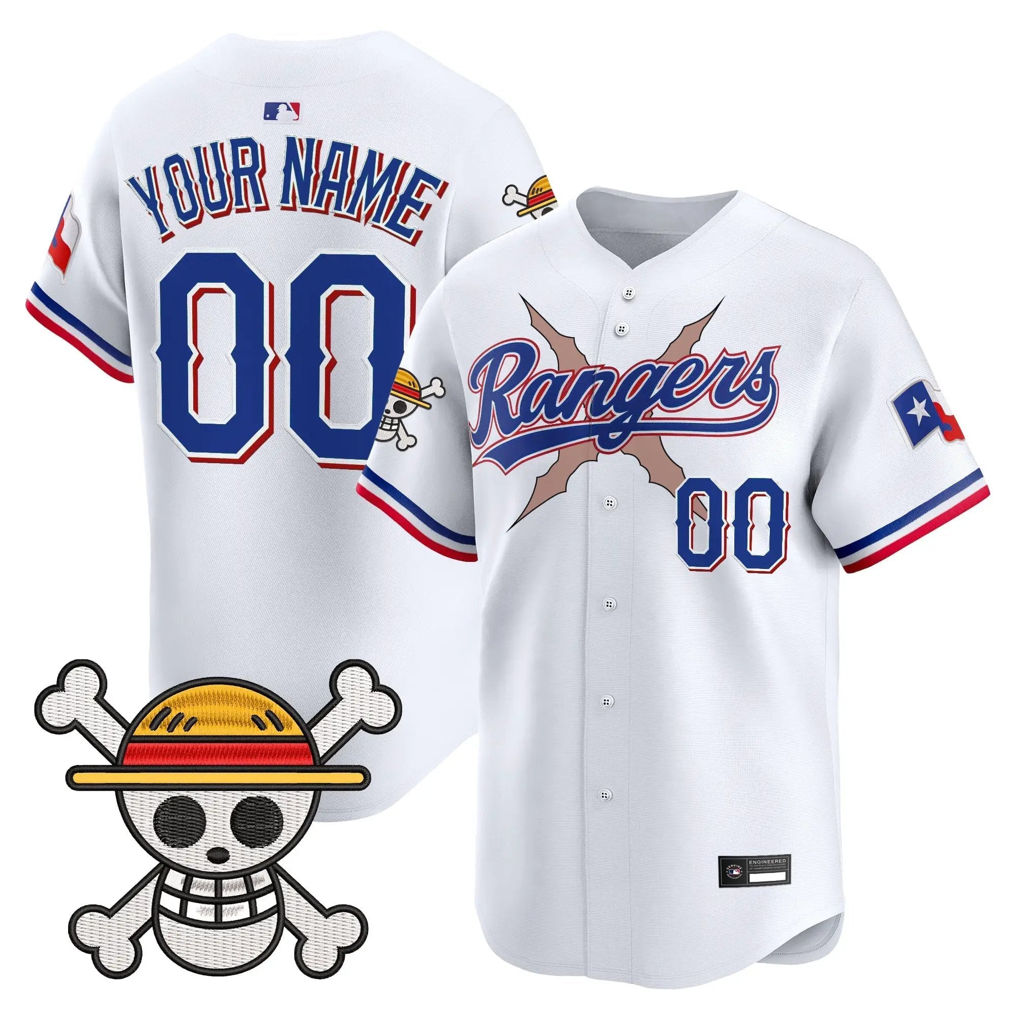 Texas Rangers x OP Vapor Premier Limited Custom Jersey - Stitched by Digigearus
