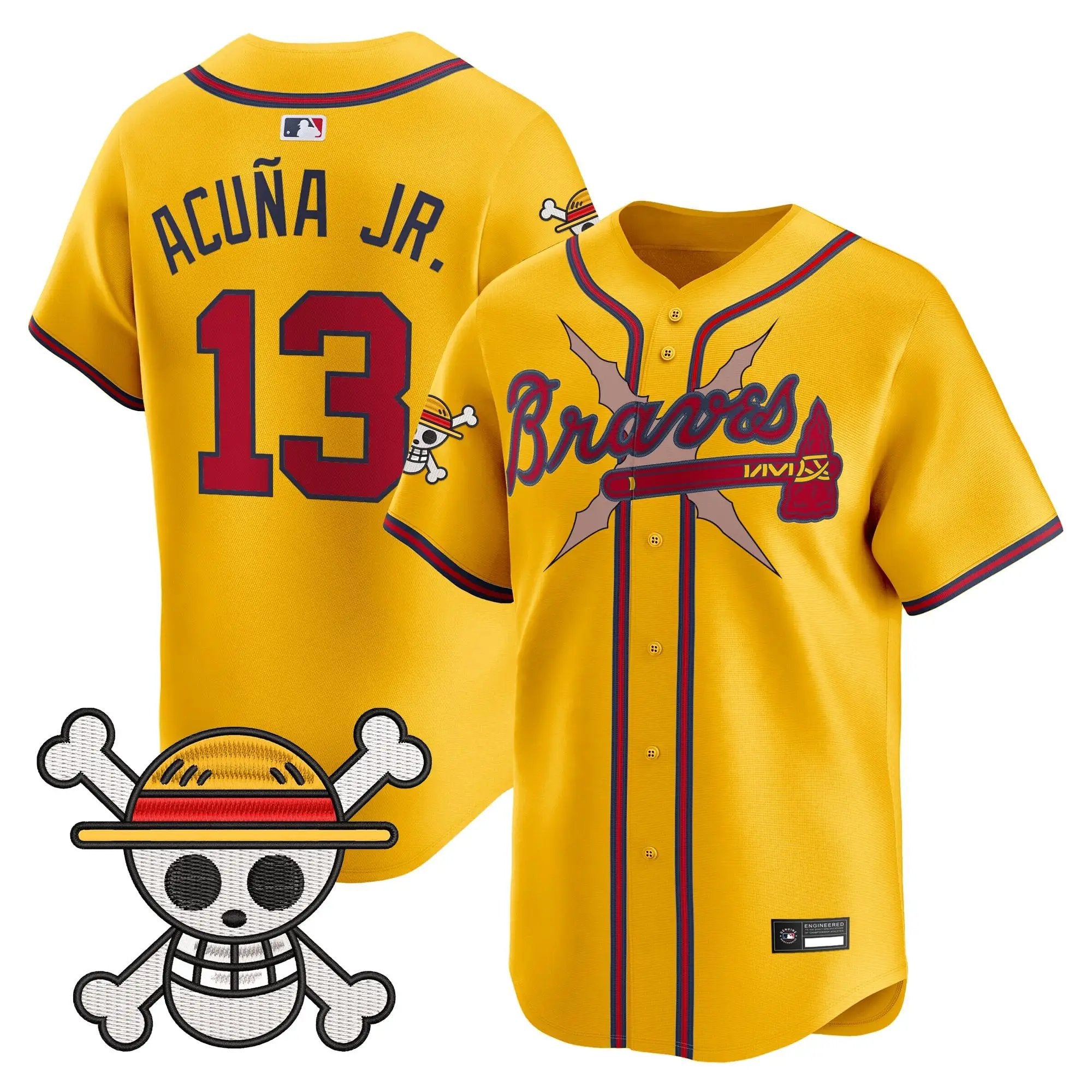 Atlanta Braves x OP Vapor Premier Limited Jersey - Stitched by Atlanta Braves