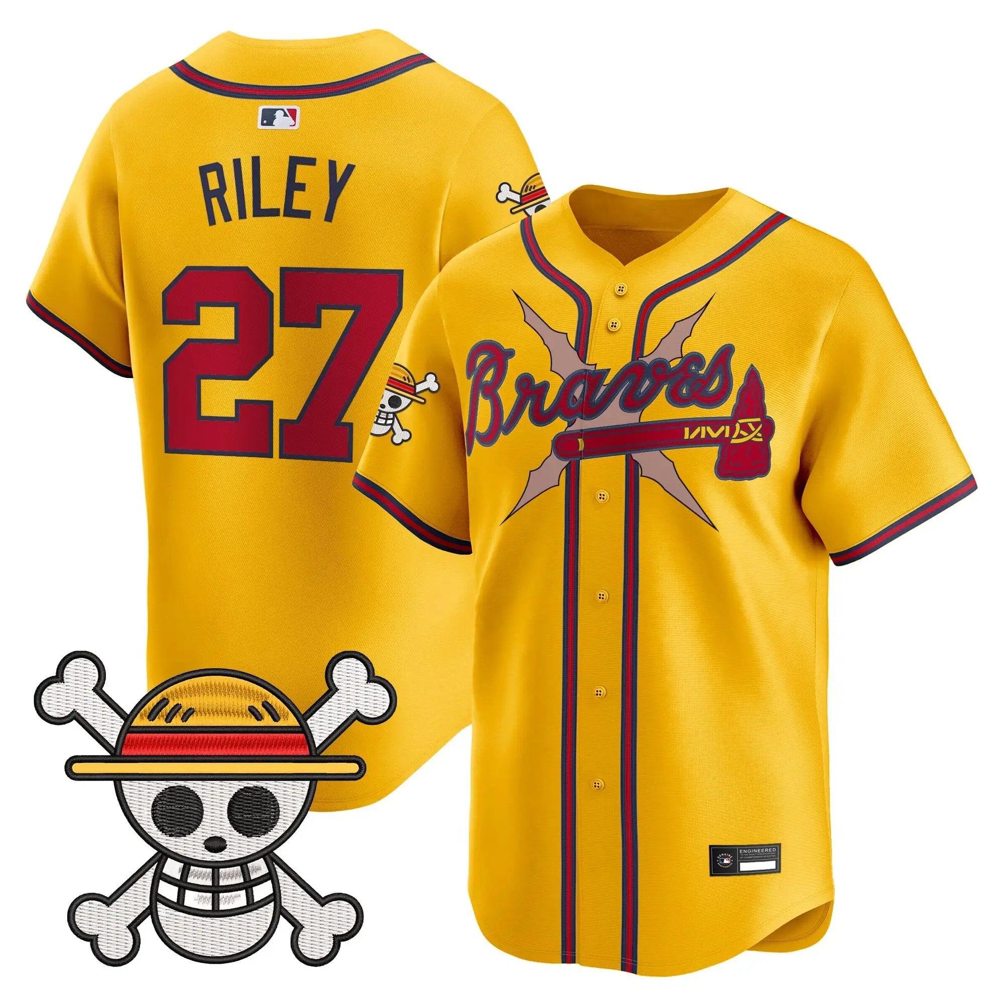 Atlanta Braves x OP Vapor Premier Limited Jersey - Stitched by Atlanta Braves