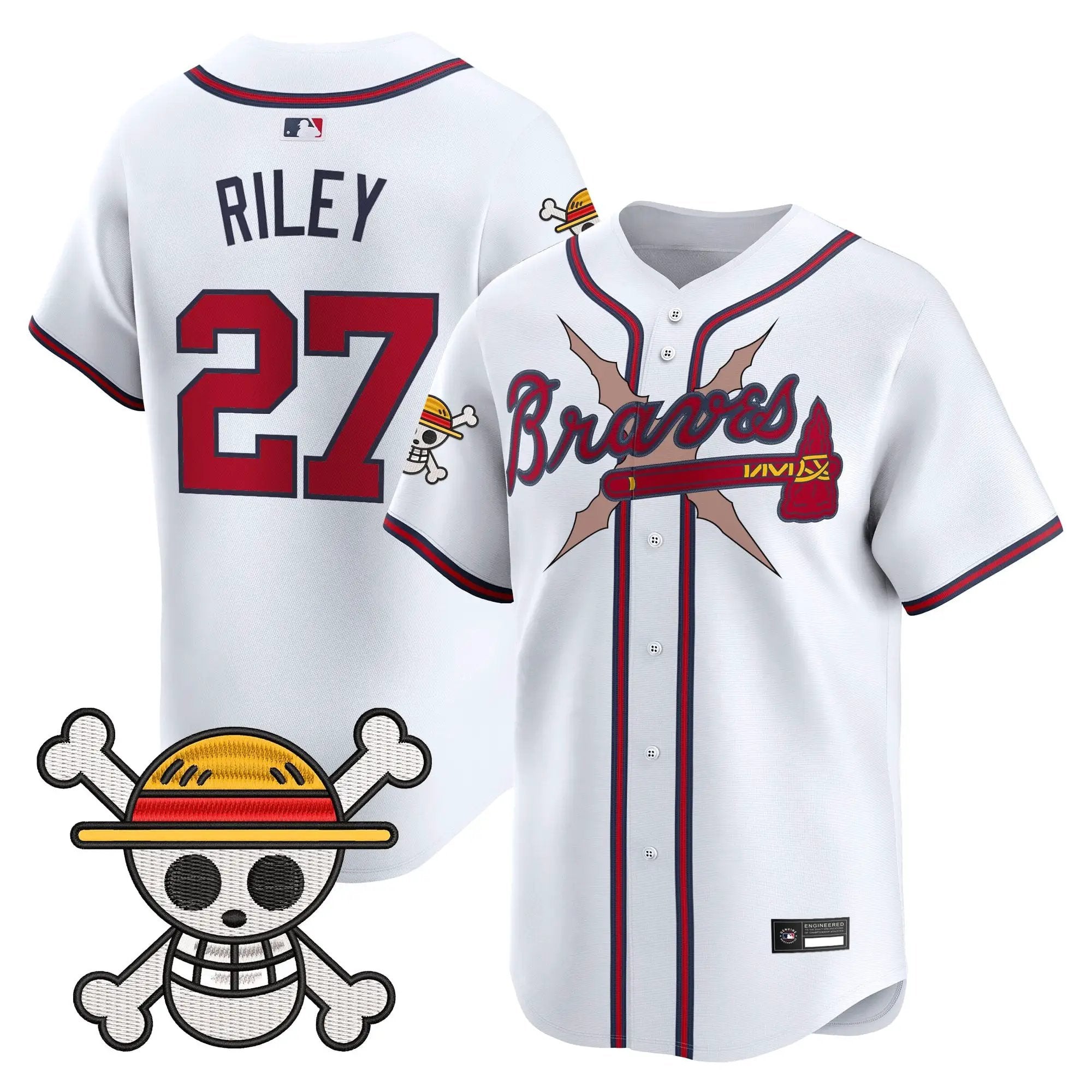 Atlanta Braves x OP Vapor Premier Limited Jersey - Stitched by Atlanta Braves