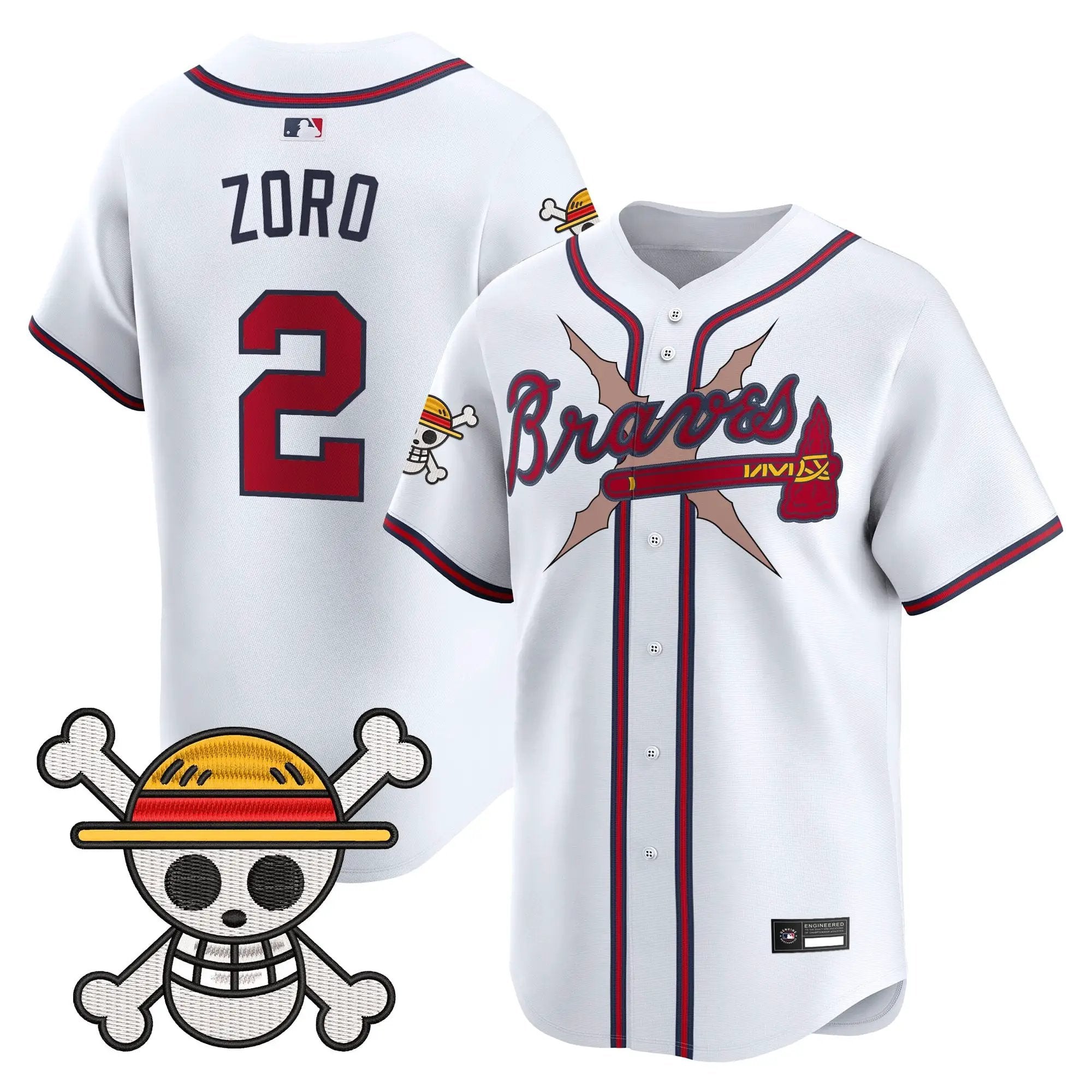 Atlanta Braves x OP Vapor Premier Limited Jersey - Stitched by Atlanta Braves