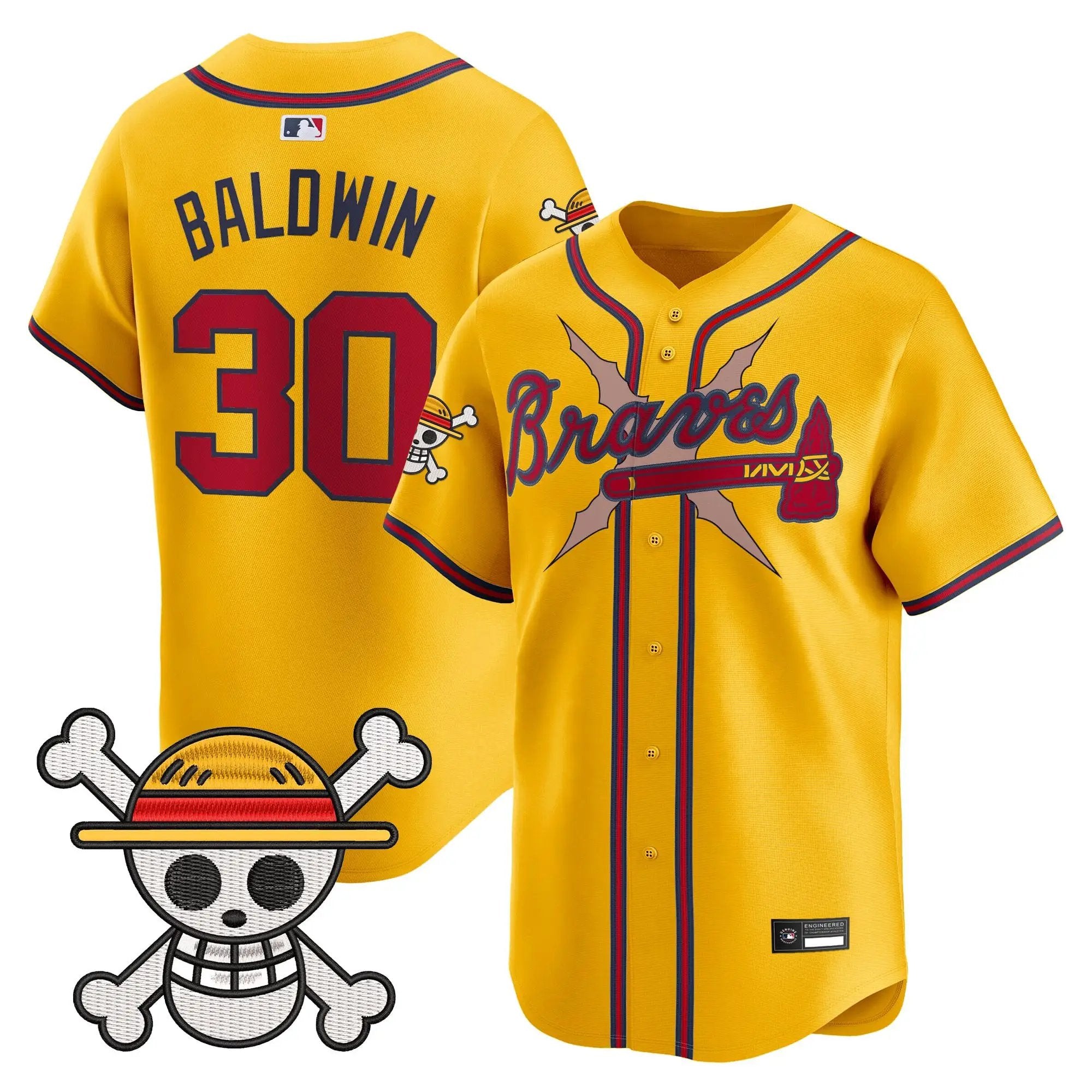 Atlanta Braves x OP Vapor Premier Limited Jersey - Stitched by Atlanta Braves