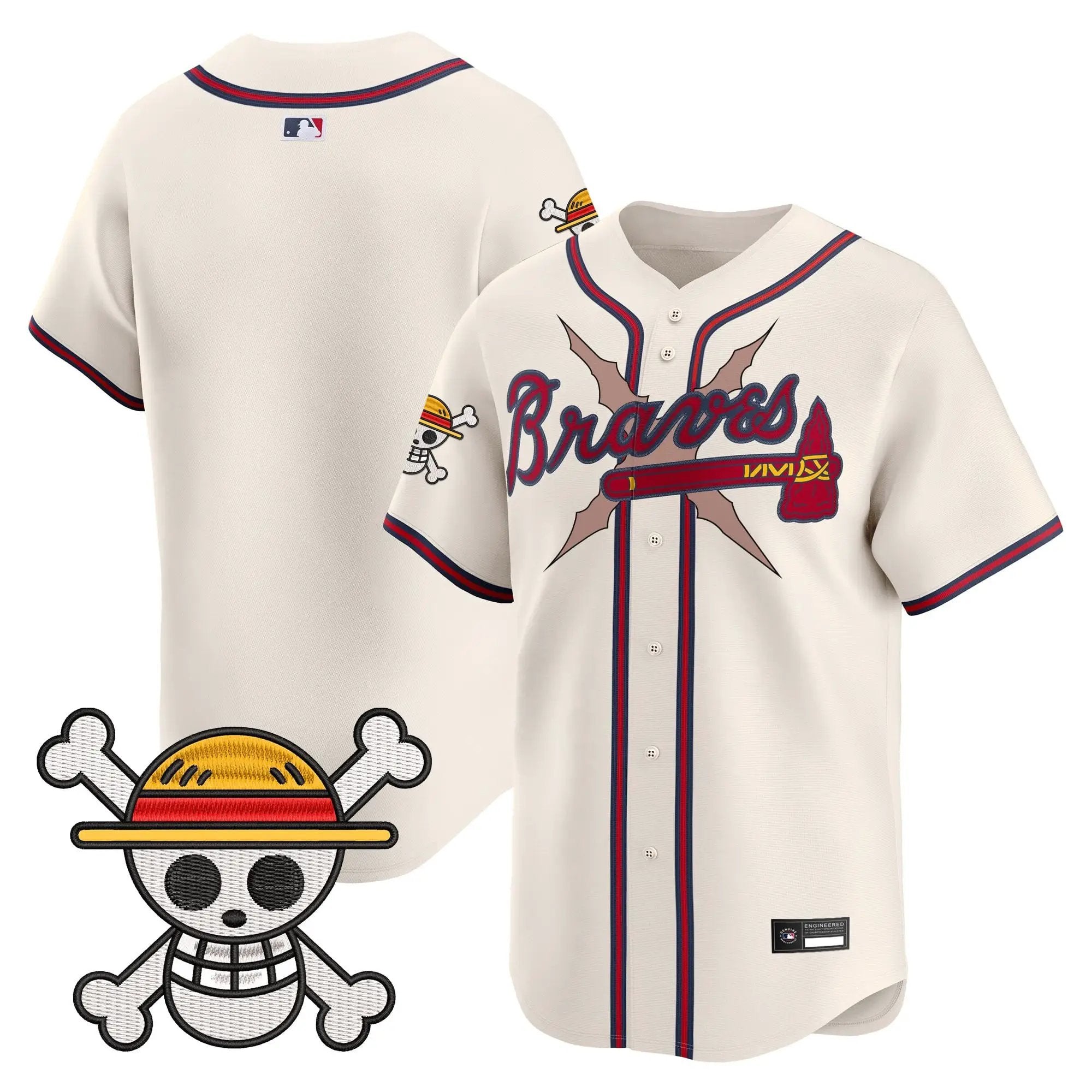 Atlanta Braves x OP Vapor Premier Limited Jersey - Stitched by Atlanta Braves