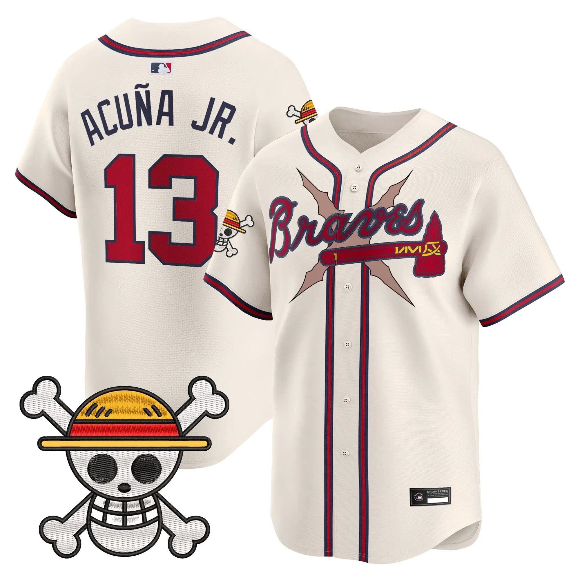 Atlanta Braves x OP Vapor Premier Limited Jersey - Stitched by Atlanta Braves