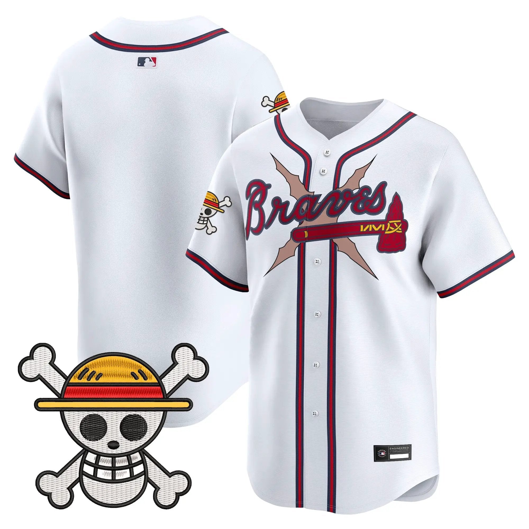 Atlanta Braves x OP Vapor Premier Limited Jersey - Stitched by Atlanta Braves