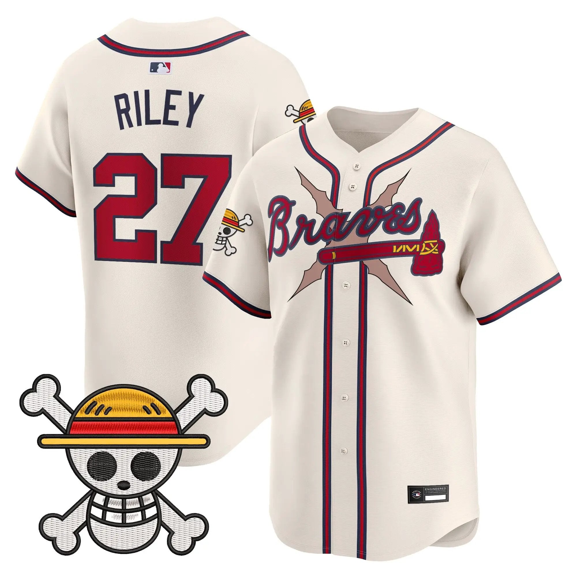 Atlanta Braves x OP Vapor Premier Limited Jersey - Stitched by Atlanta Braves