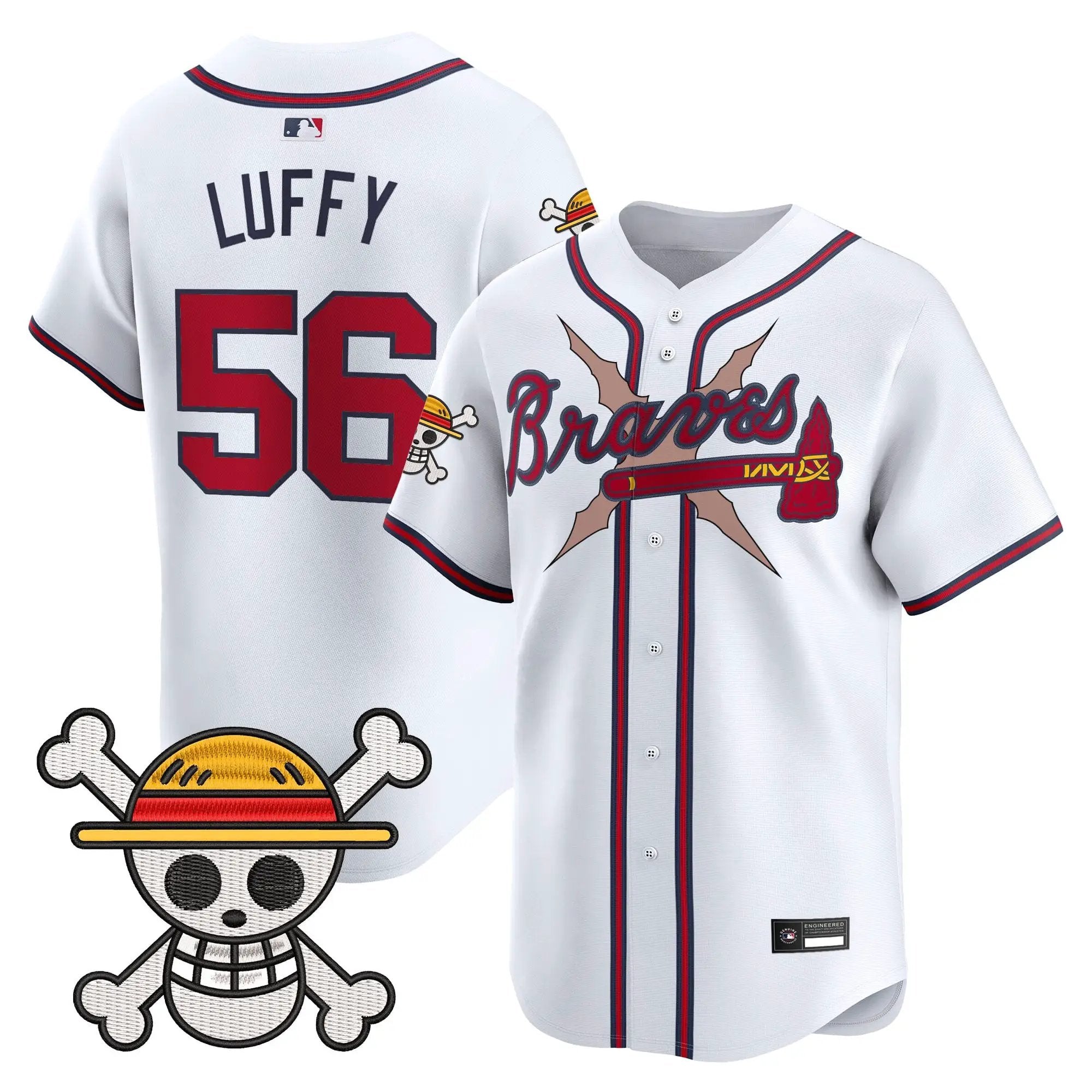 Atlanta Braves x OP Vapor Premier Limited Jersey - Stitched by Atlanta Braves