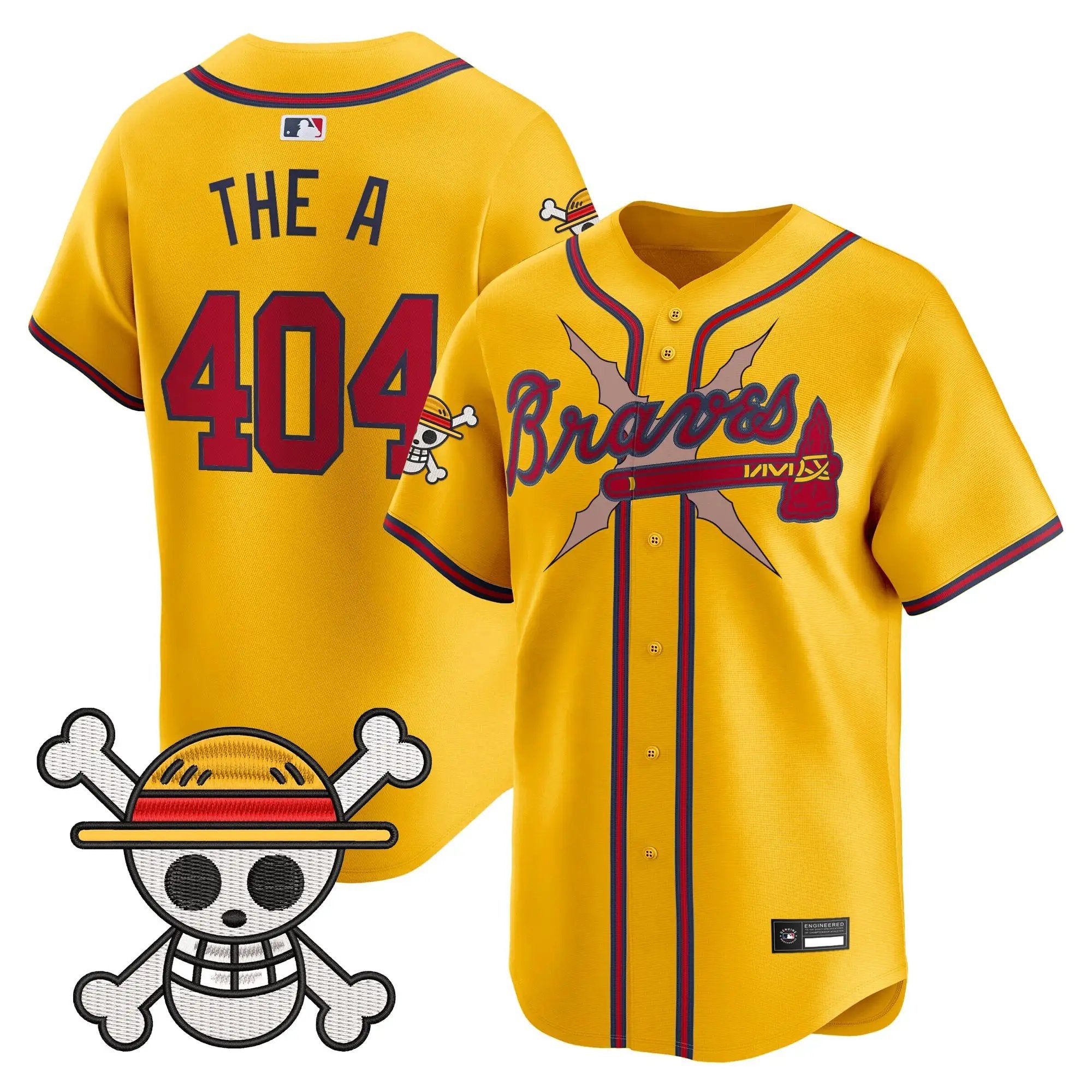 Atlanta Braves x OP Vapor Premier Limited Jersey - Stitched by Atlanta Braves