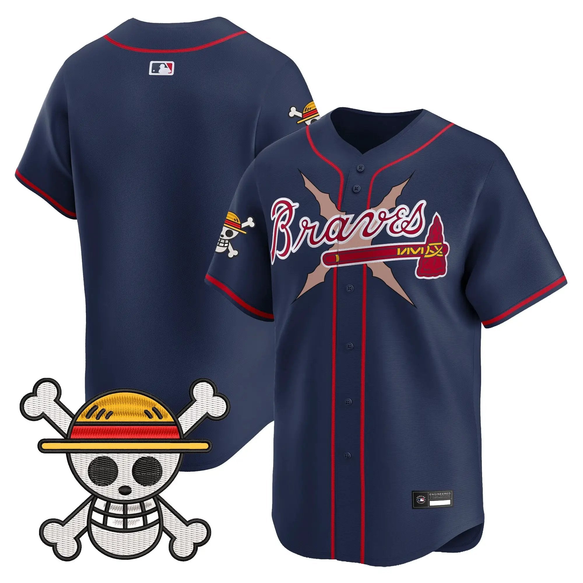 Atlanta Braves x OP Vapor Premier Limited Jersey - Stitched by Atlanta Braves