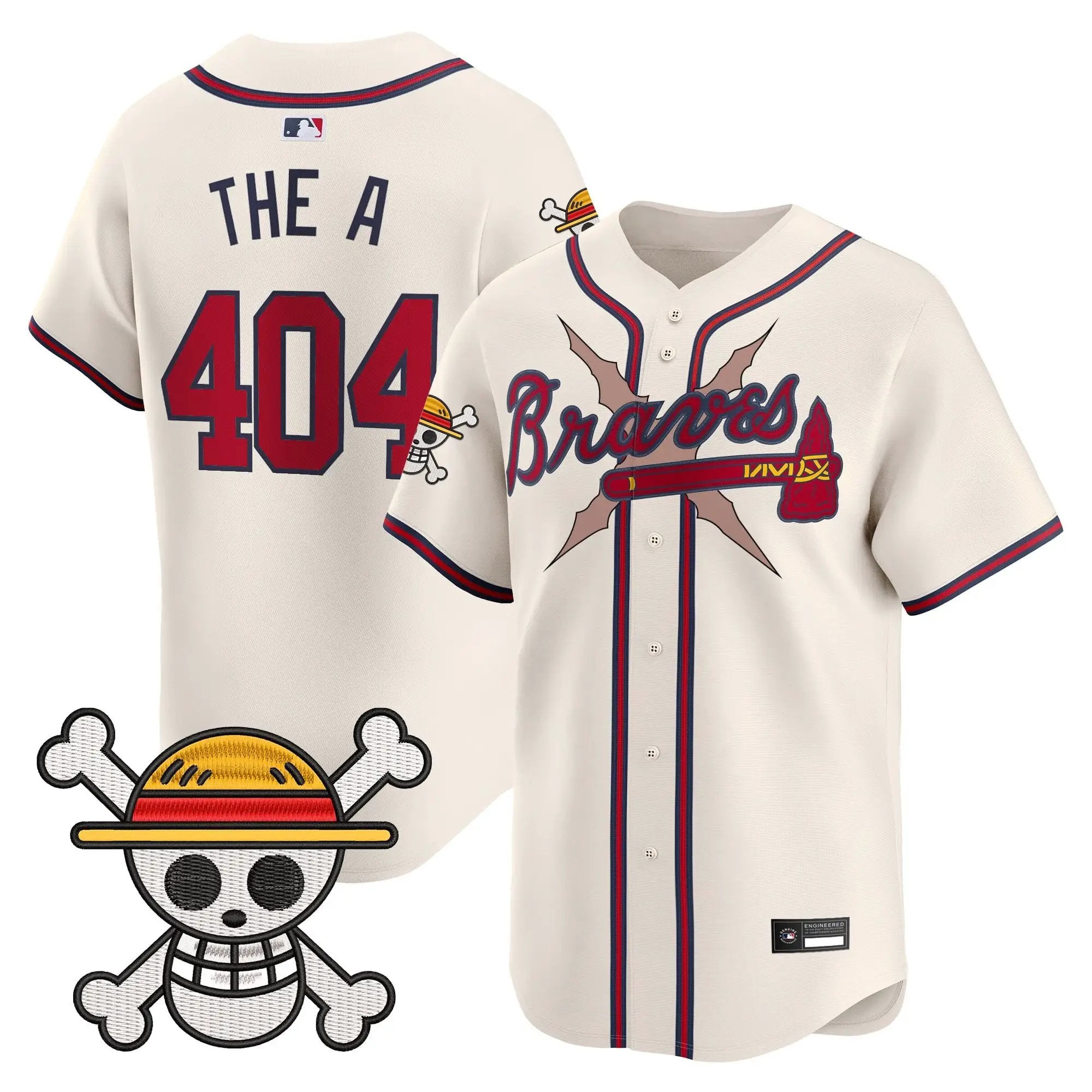 Atlanta Braves x OP Vapor Premier Limited Jersey - Stitched by Atlanta Braves