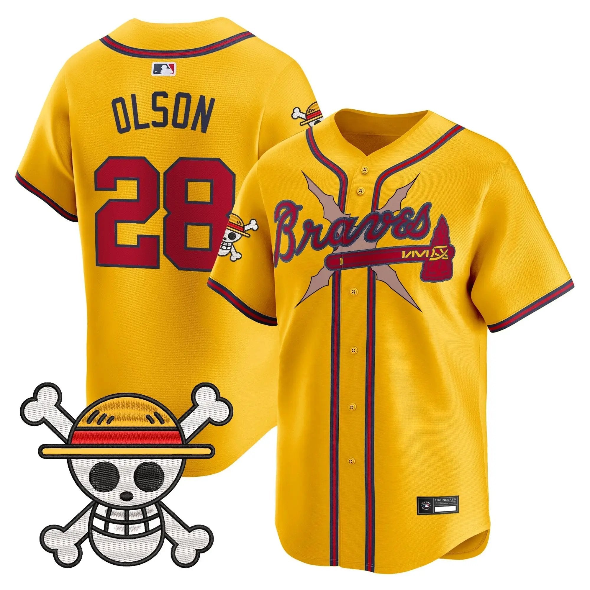 Atlanta Braves x OP Vapor Premier Limited Jersey - Stitched by Atlanta Braves