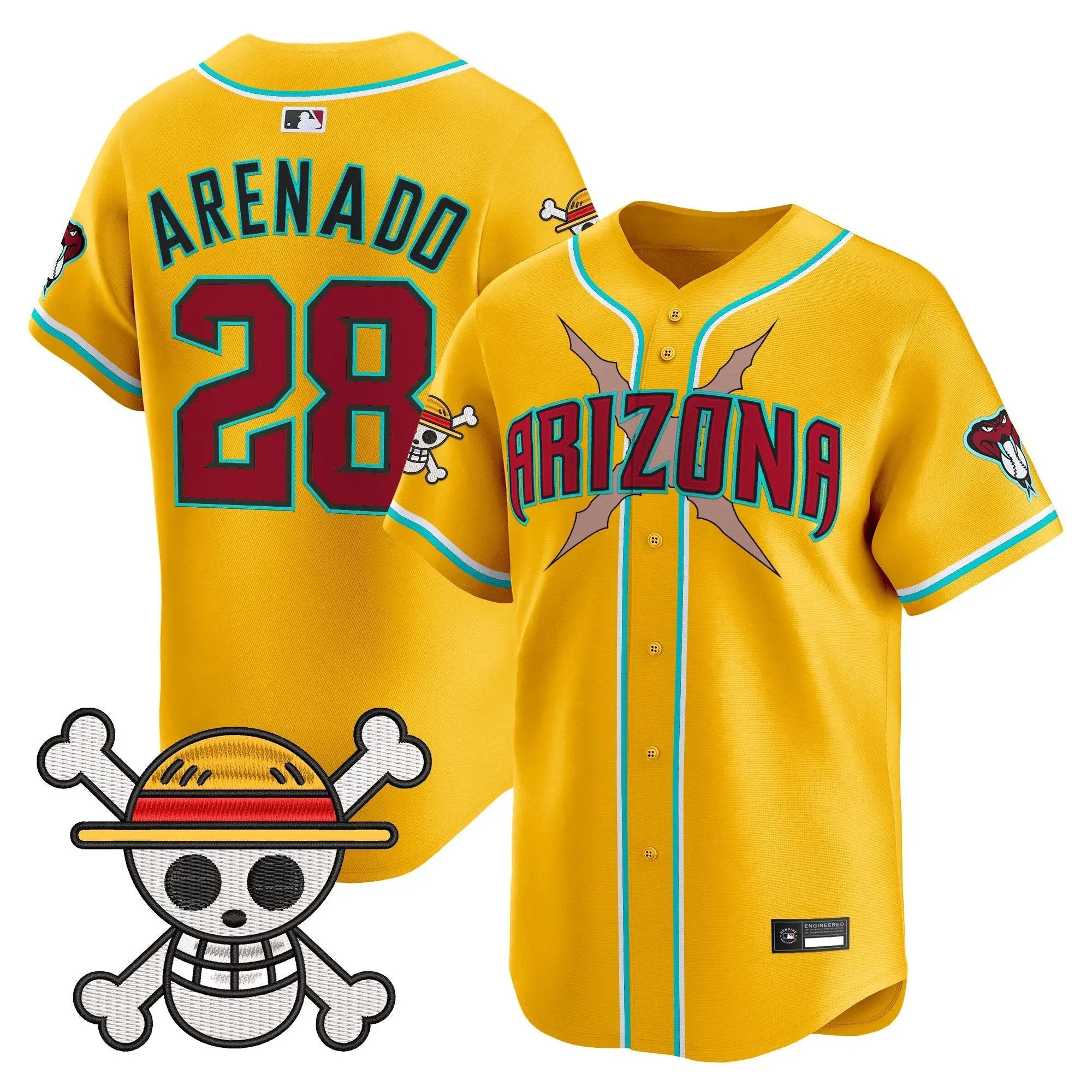 Diamondbacks x OP Vapor Premier Limited Jersey - Stitched by Digigearus