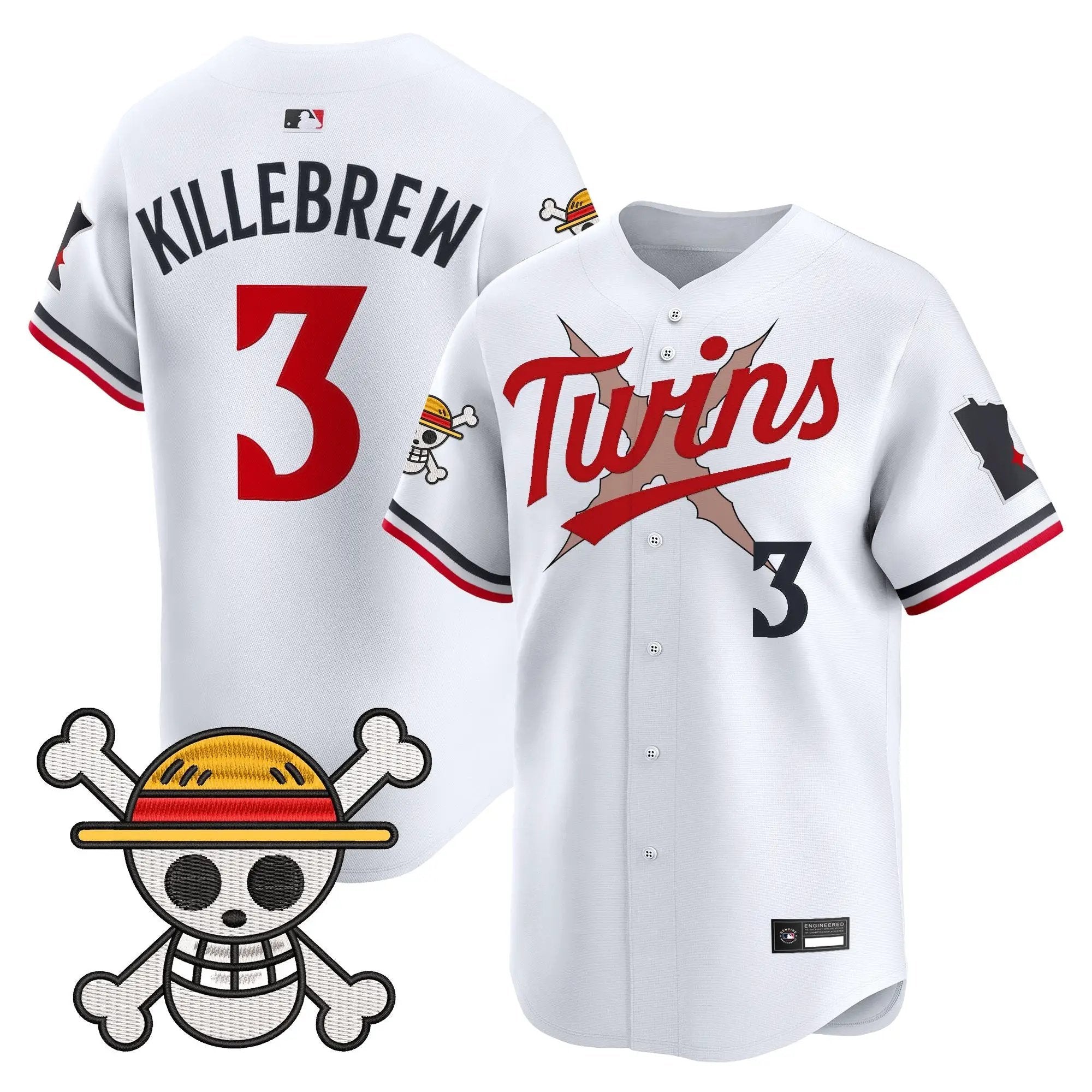 Minnesota Twins x One Piece Vapor Premier Limited Jersey - Stitched by Digigearus