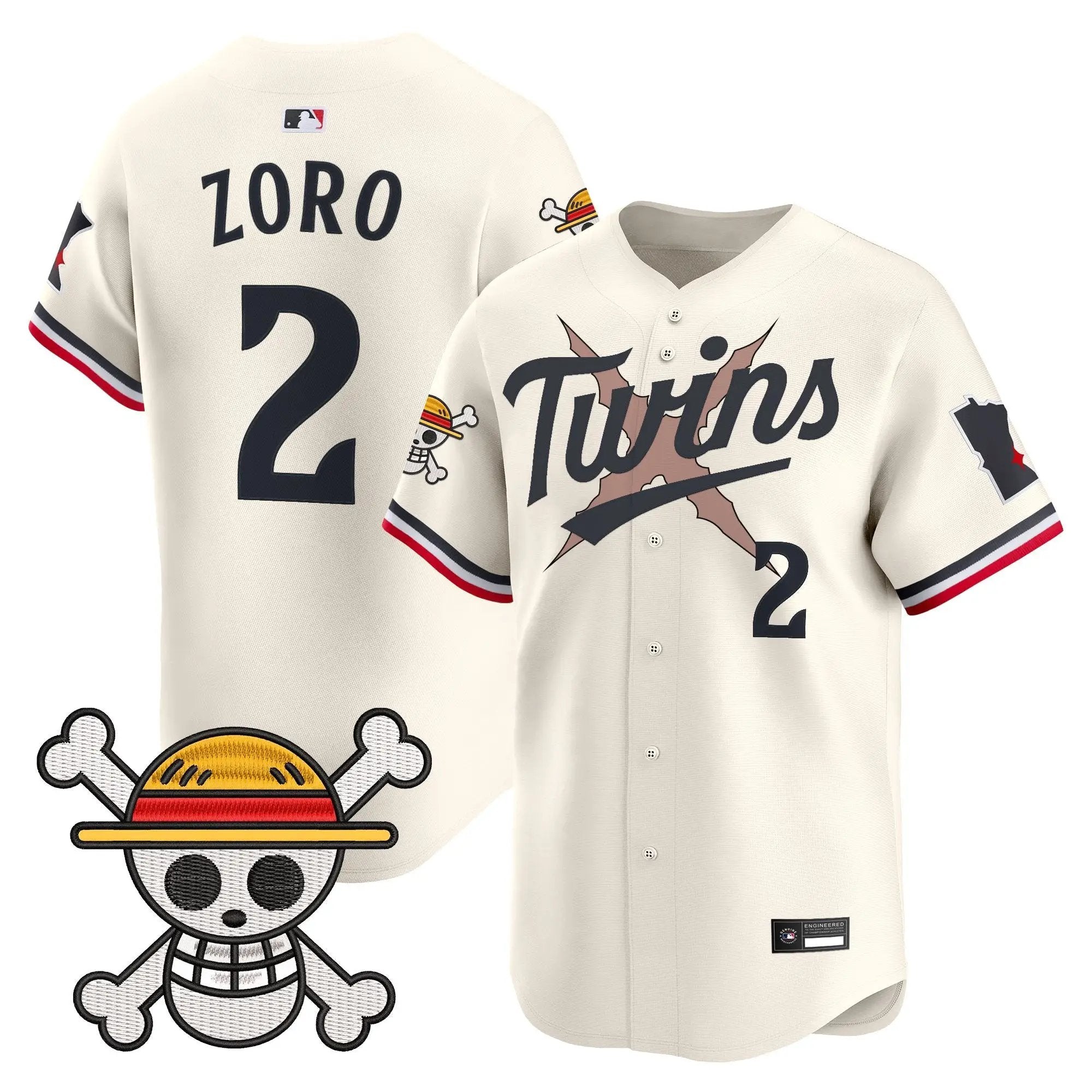 Minnesota Twins x One Piece Vapor Premier Limited Jersey - Stitched by Digigearus