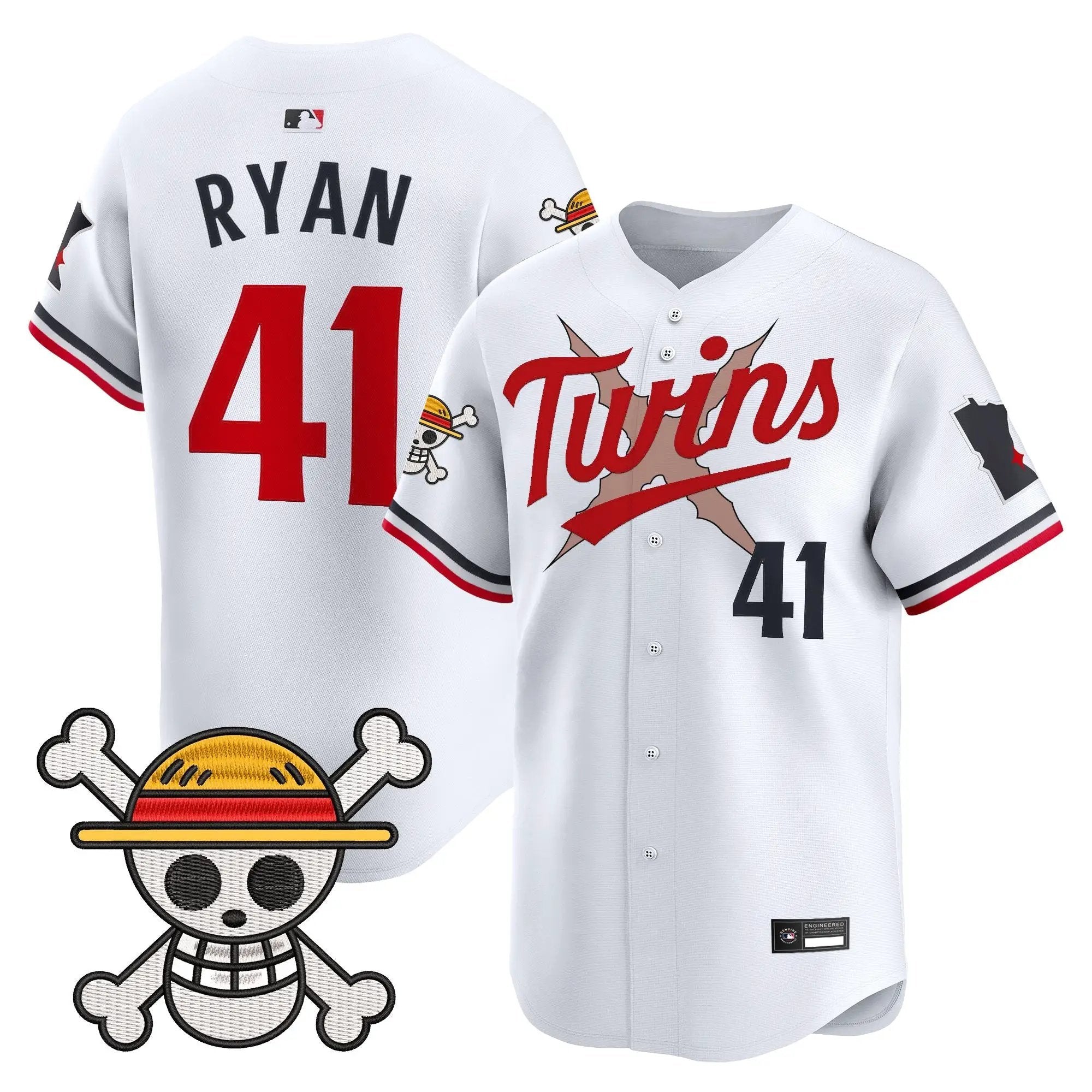 Minnesota Twins x One Piece Vapor Premier Limited Jersey - Stitched by Digigearus