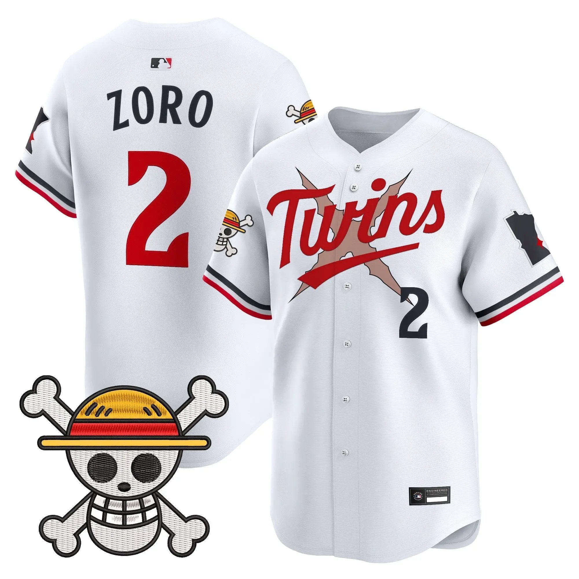 Minnesota Twins x One Piece Vapor Premier Limited Jersey - Stitched by Digigearus