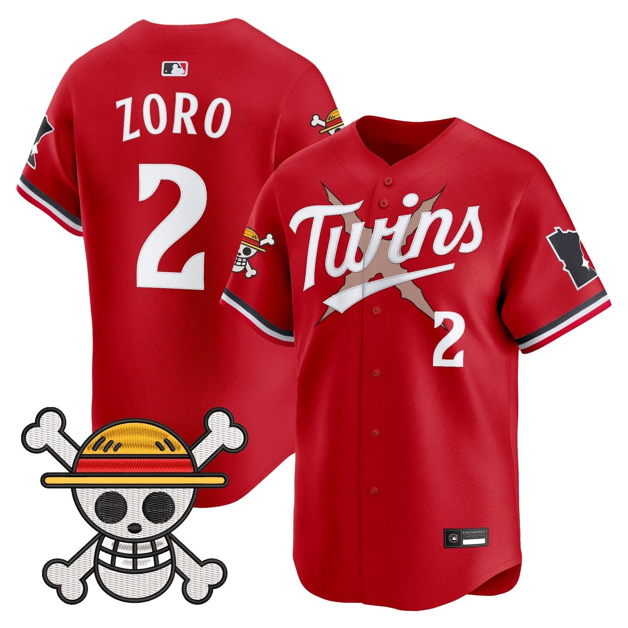 Minnesota Twins x One Piece Vapor Premier Limited Jersey - Stitched by Digigearus