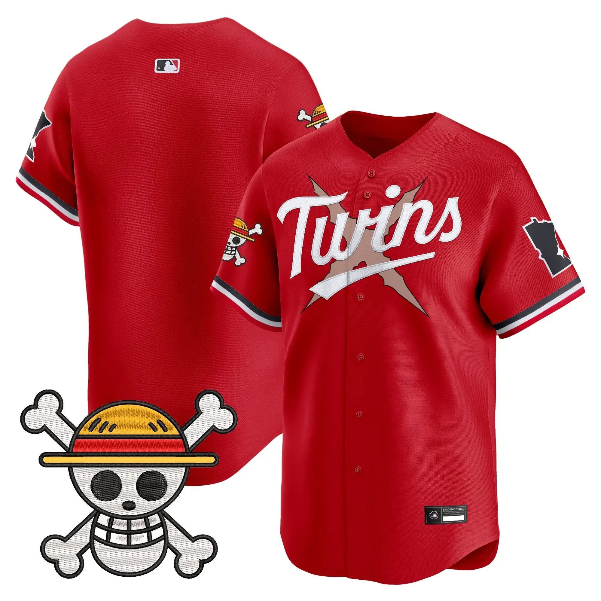 Minnesota Twins x One Piece Vapor Premier Limited Jersey - Stitched by Digigearus
