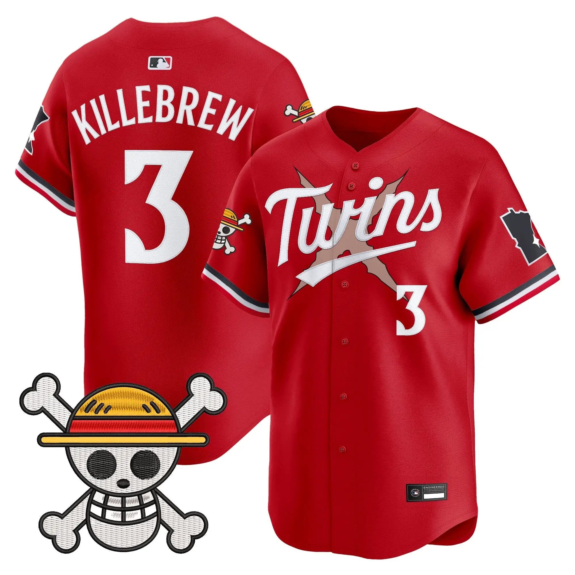 Minnesota Twins x One Piece Vapor Premier Limited Jersey - Stitched by Digigearus