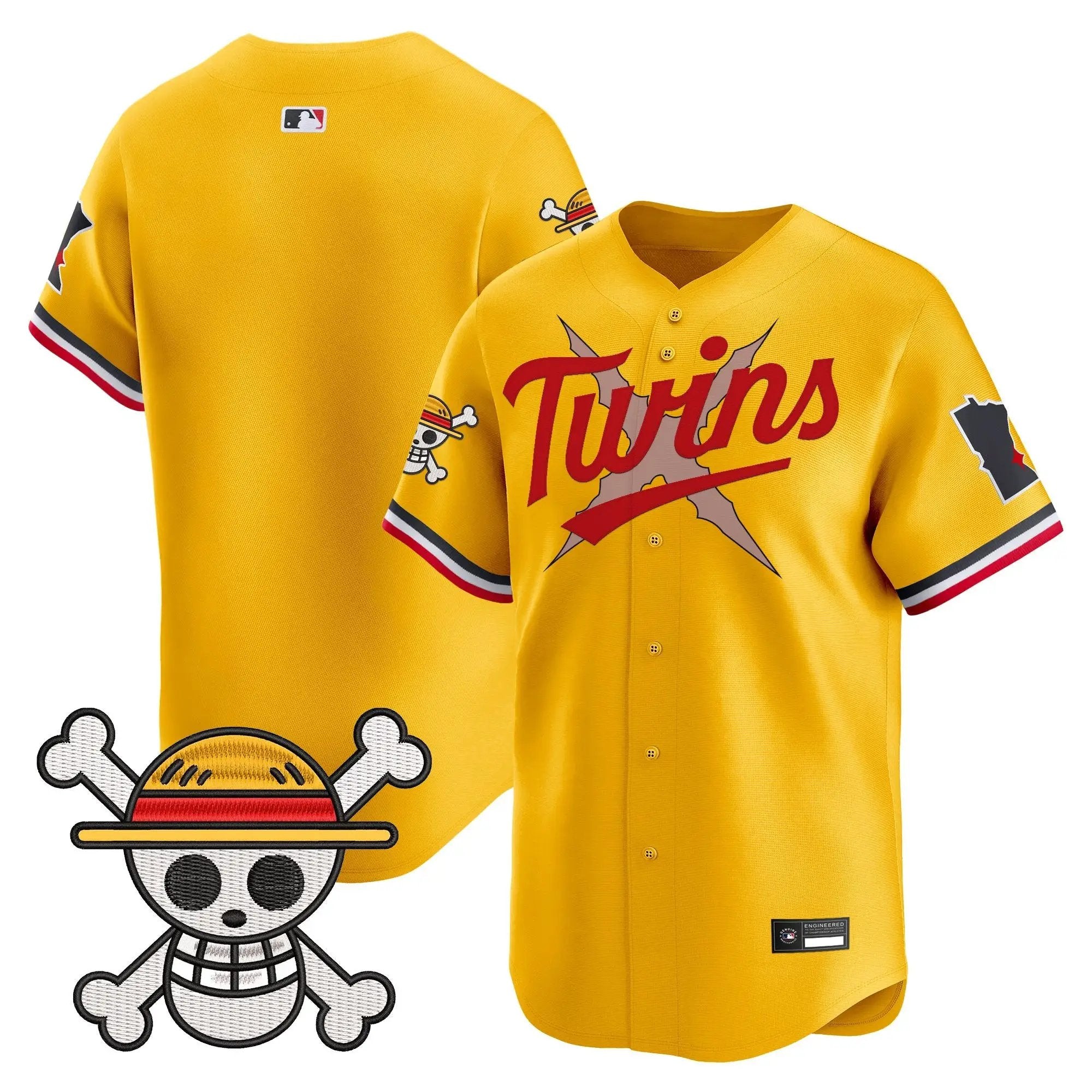 Minnesota Twins x One Piece Vapor Premier Limited Jersey - Stitched by Digigearus