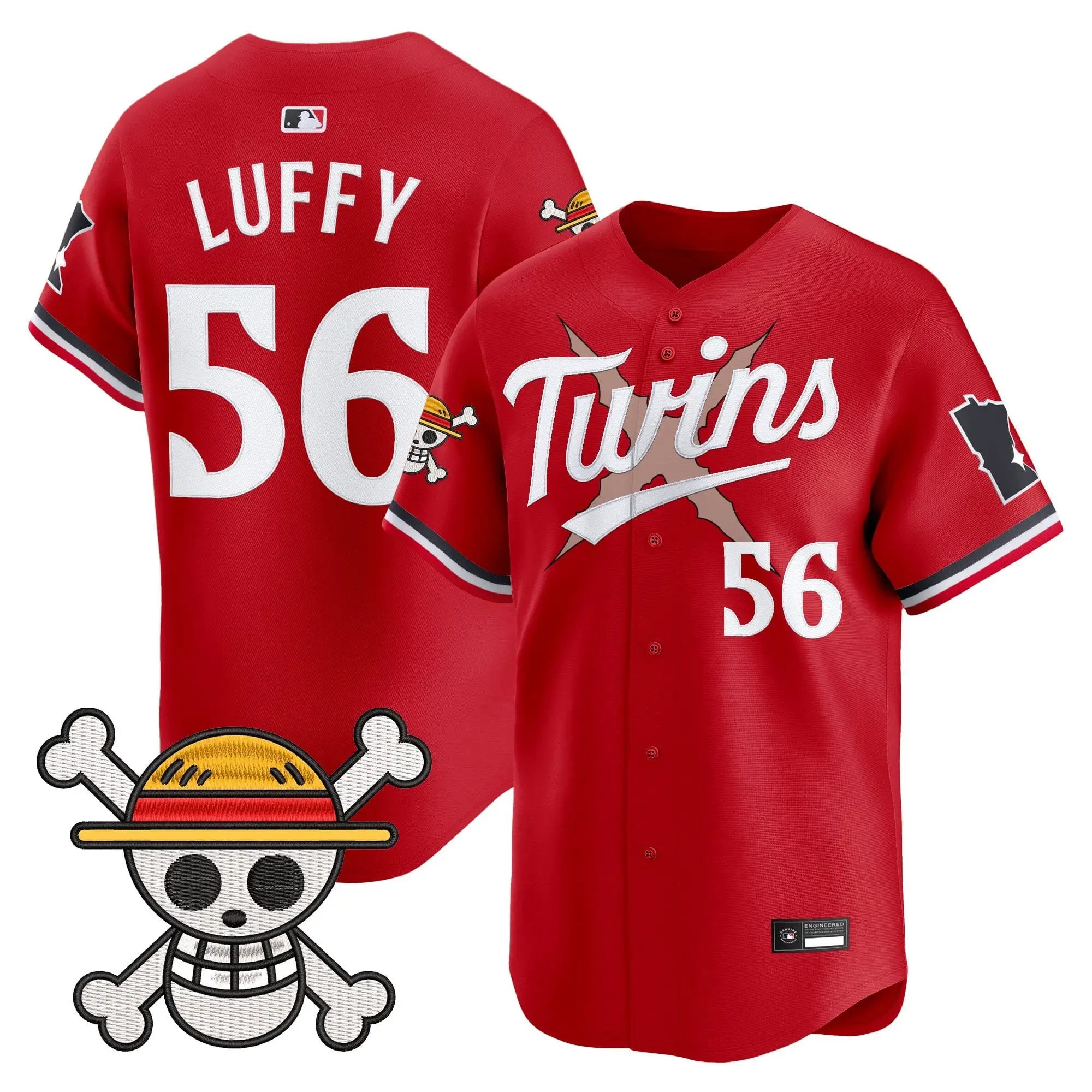 Minnesota Twins x One Piece Vapor Premier Limited Jersey - Stitched by Digigearus
