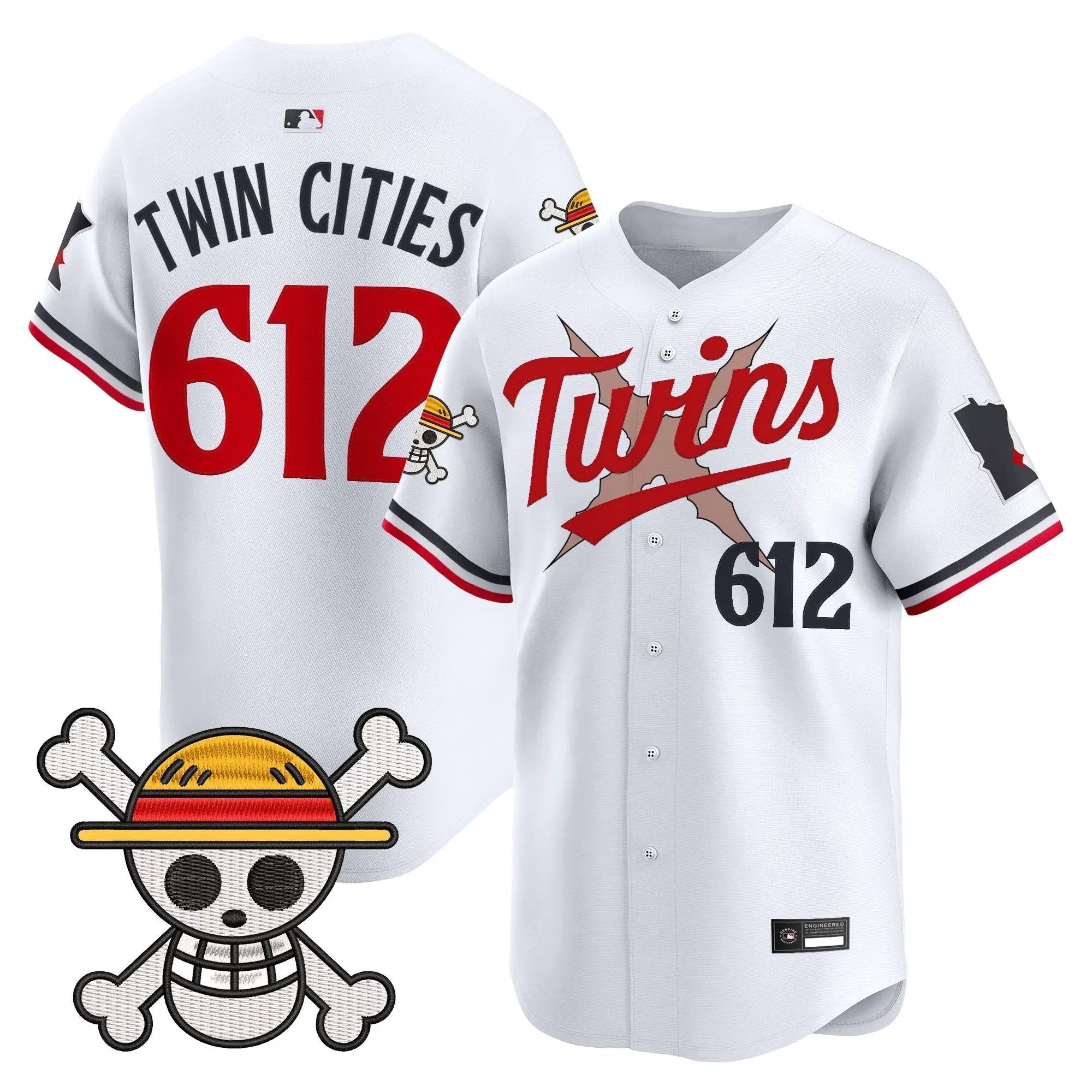 Minnesota Twins x One Piece Vapor Premier Limited Jersey - Stitched by Digigearus