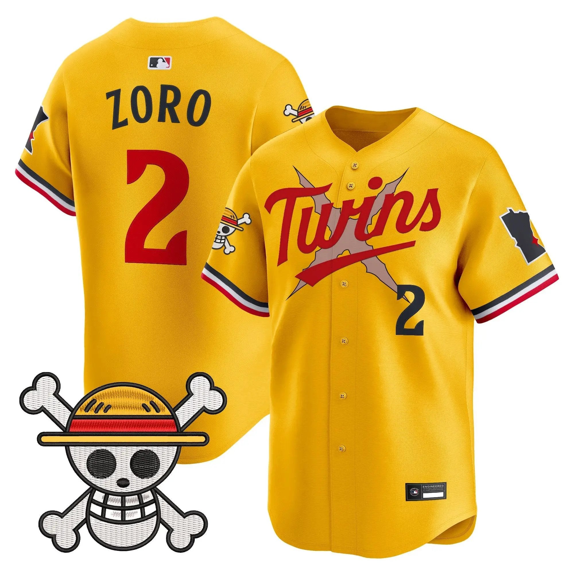 Minnesota Twins x One Piece Vapor Premier Limited Jersey - Stitched by Digigearus