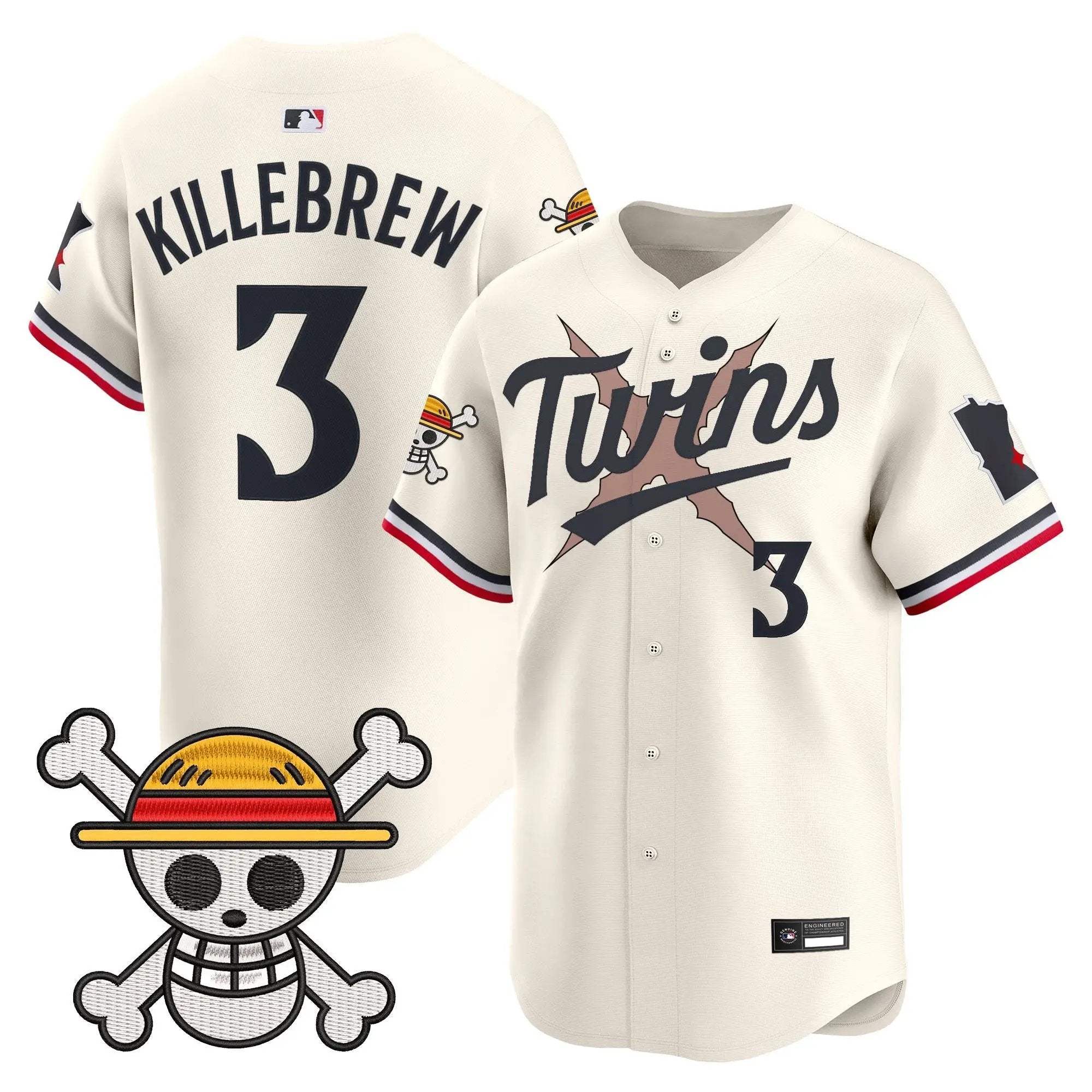 Minnesota Twins x One Piece Vapor Premier Limited Jersey - Stitched by Digigearus
