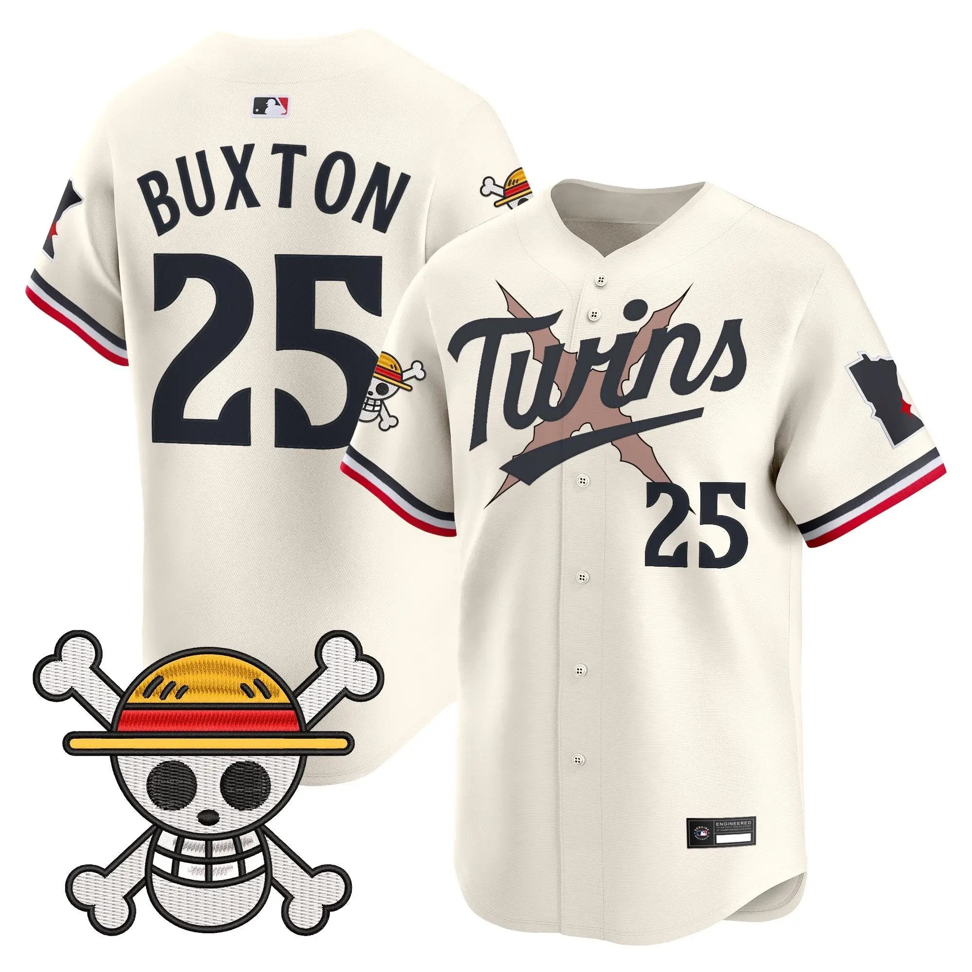 Minnesota Twins x One Piece Vapor Premier Limited Jersey - Stitched by Digigearus