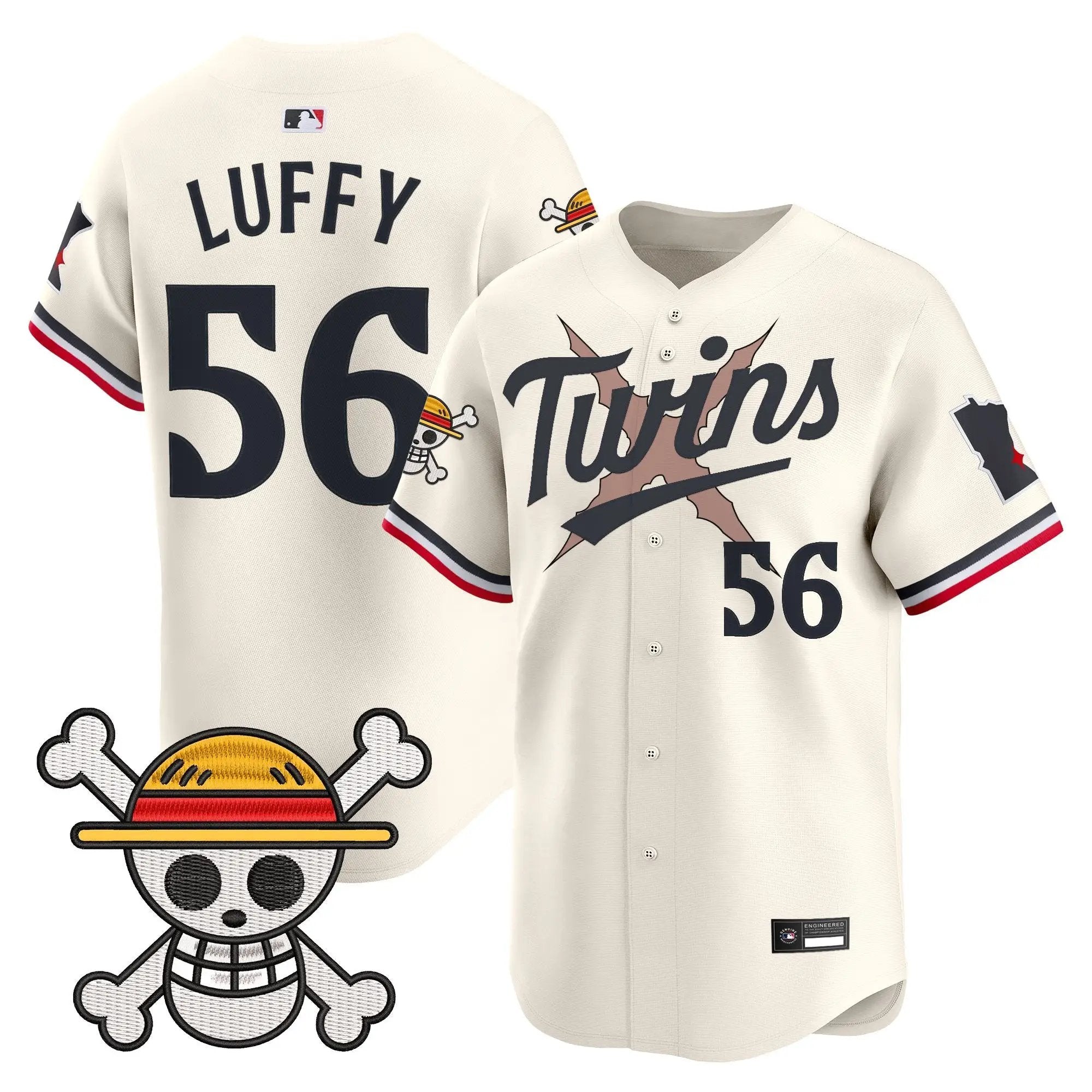 Minnesota Twins x One Piece Vapor Premier Limited Jersey - Stitched by Digigearus