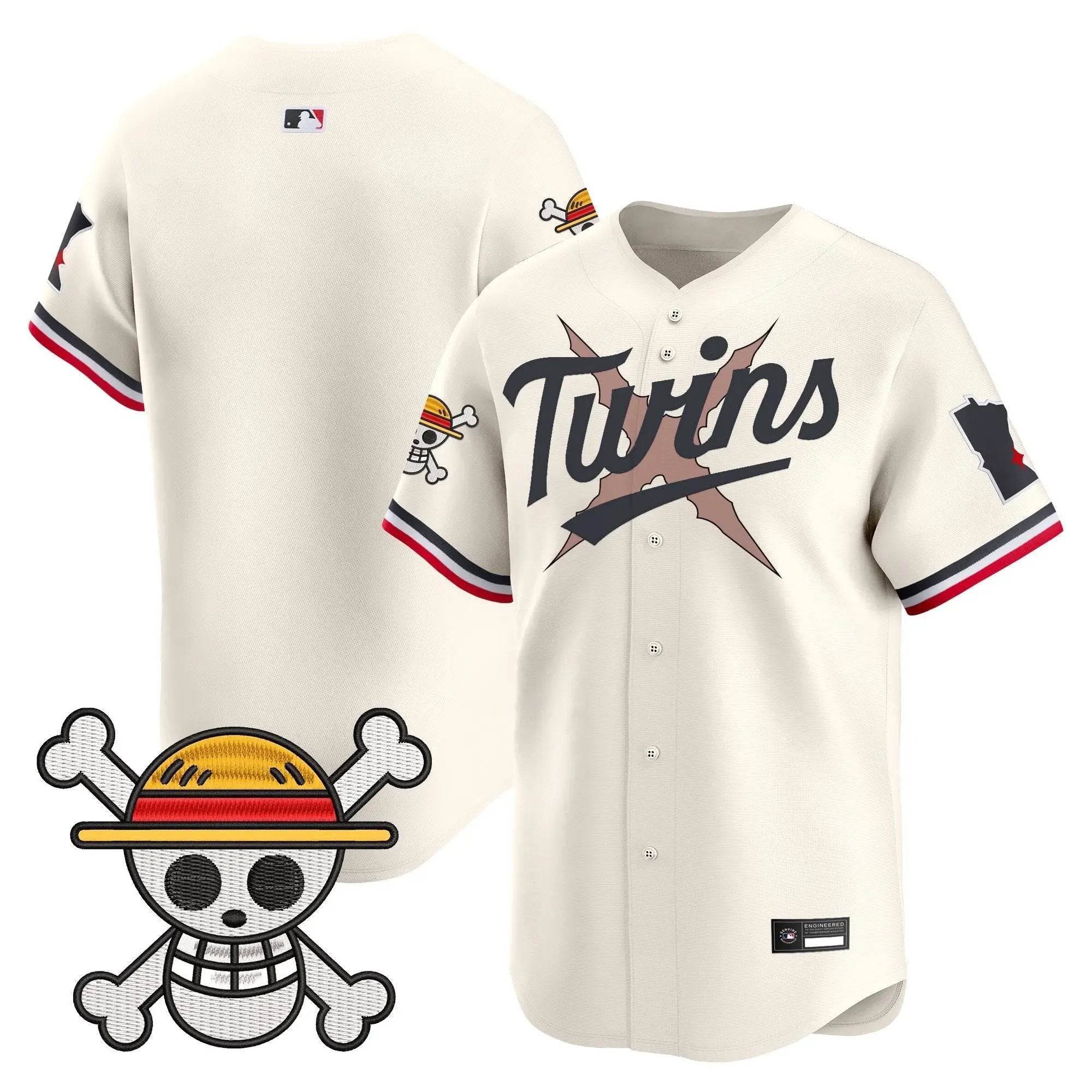 Minnesota Twins x One Piece Vapor Premier Limited Jersey - Stitched by Digigearus