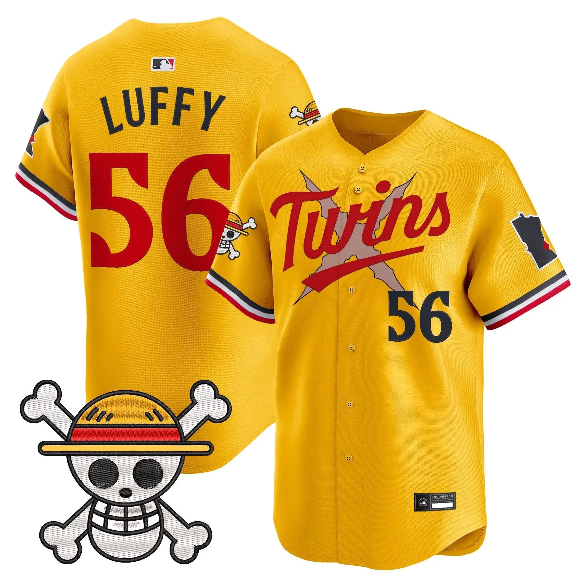 Minnesota Twins x One Piece Vapor Premier Limited Jersey - Stitched by Digigearus