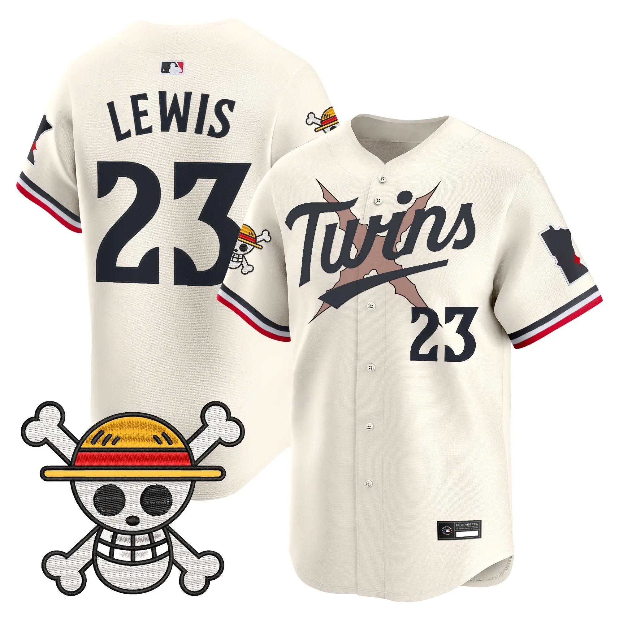 Minnesota Twins x One Piece Vapor Premier Limited Jersey - Stitched by Digigearus