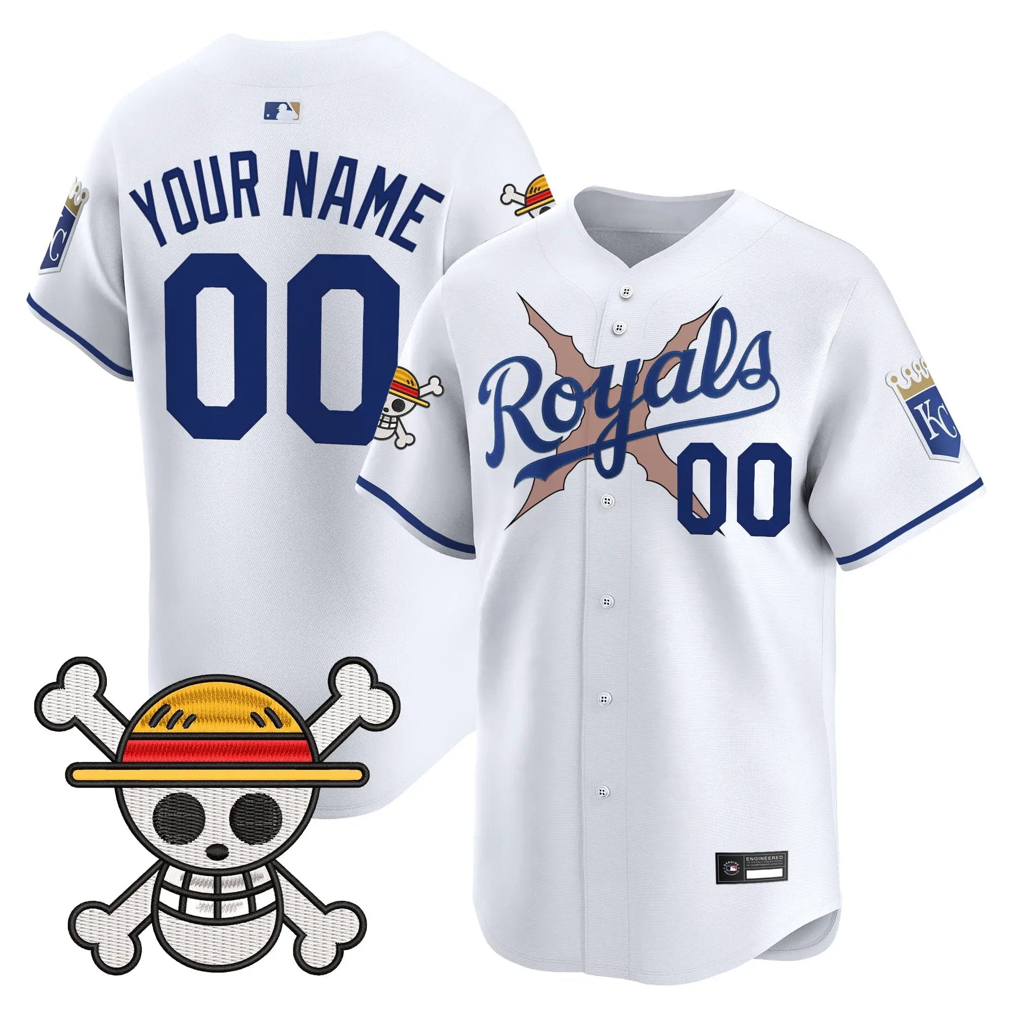 Kansas City Royals x OP Vapor Premier Limited Custom Jersey - Stitched by Digigearus