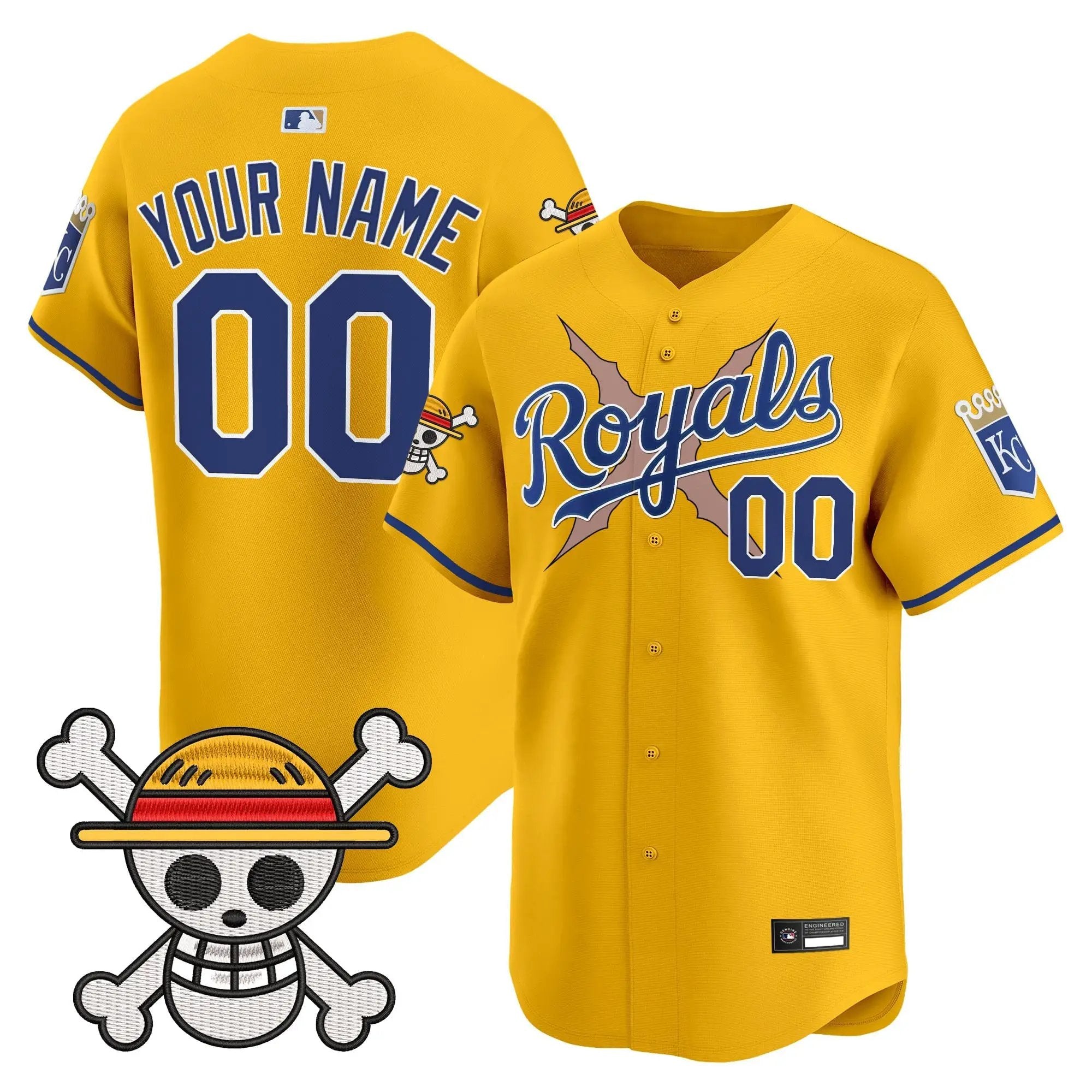 Kansas City Royals x OP Vapor Premier Limited Custom Jersey - Stitched by Digigearus