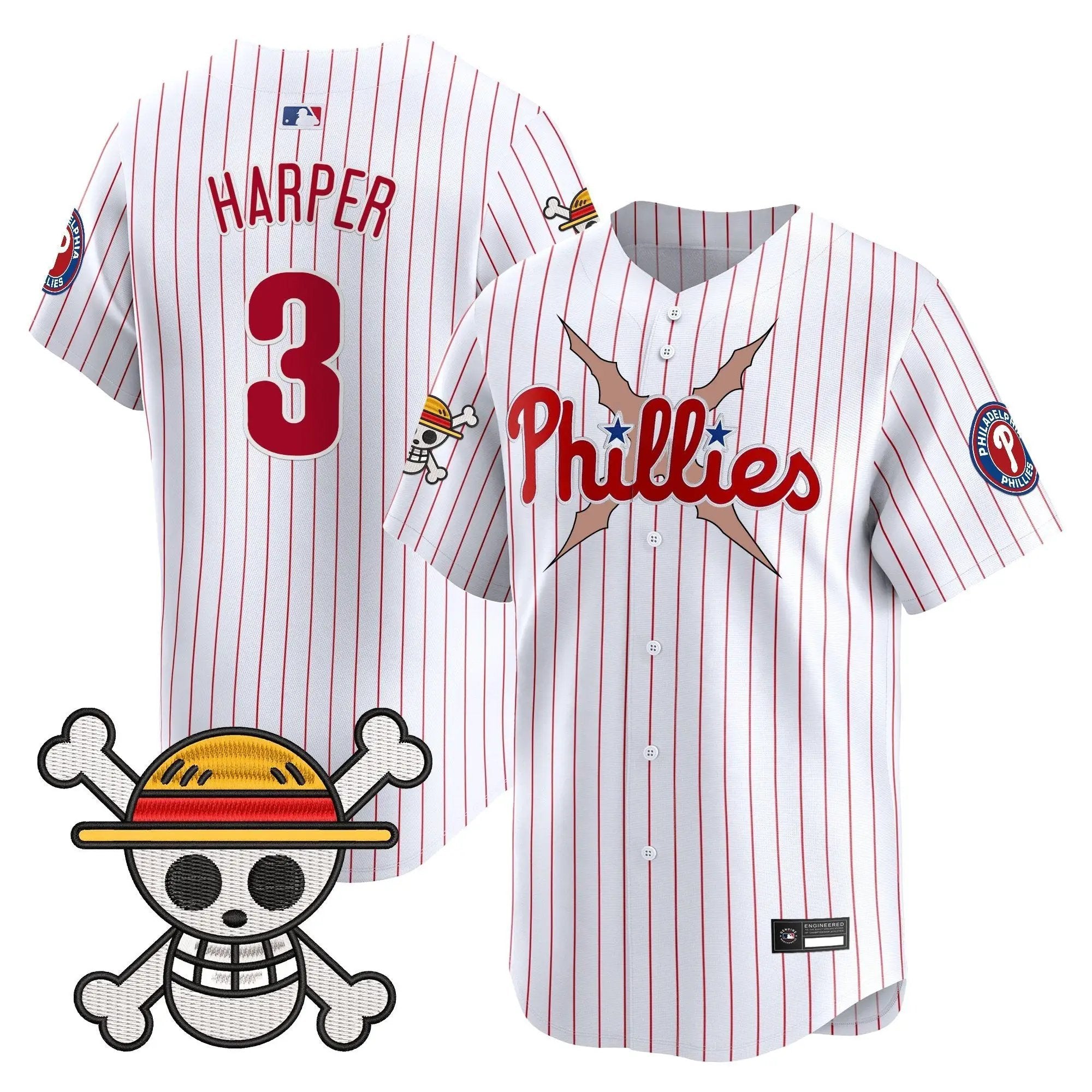 Philadelphia Phillies x OP Vapor Premier Limited Jersey - Stitched by Digigearus