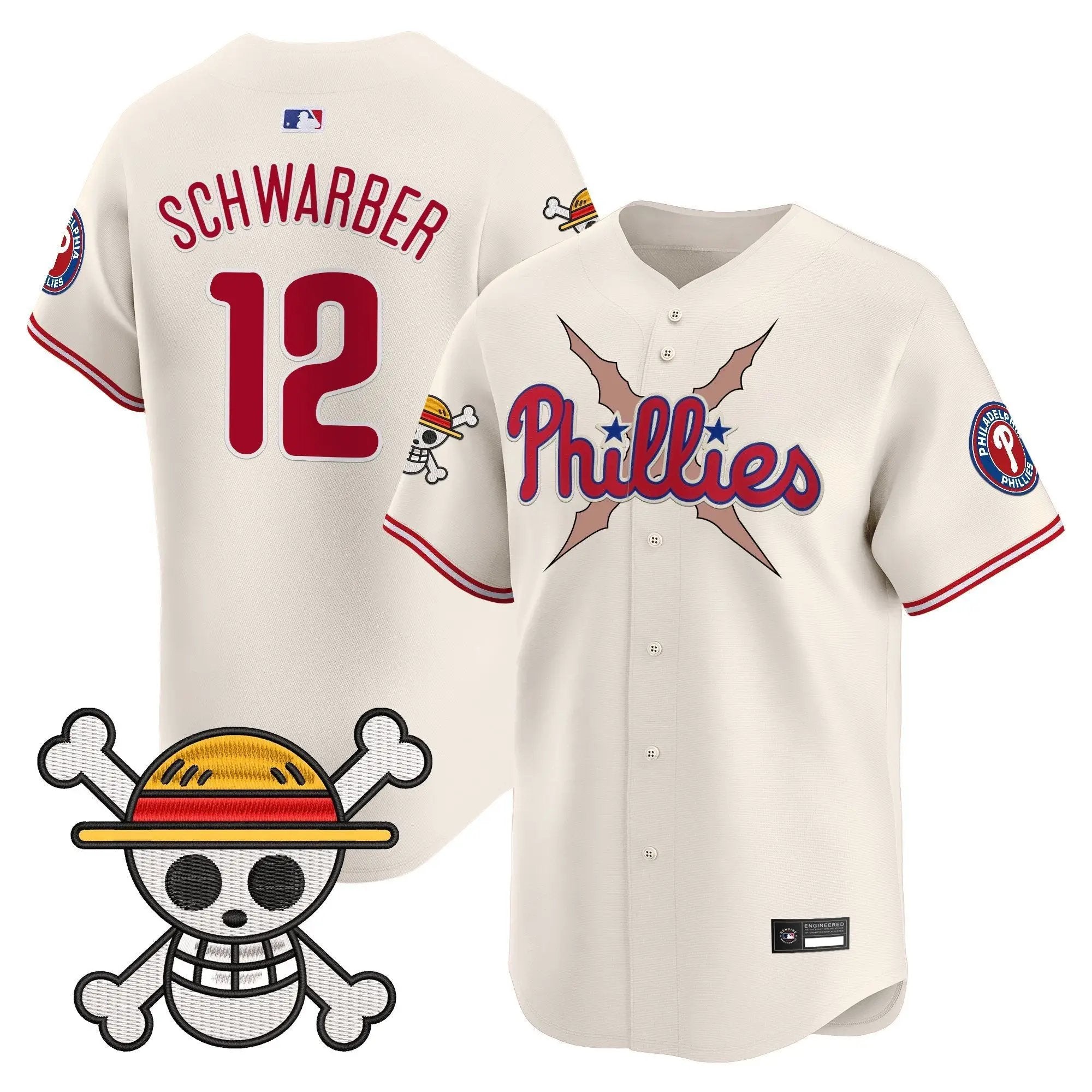 Philadelphia Phillies x OP Vapor Premier Limited Jersey - Stitched by Digigearus