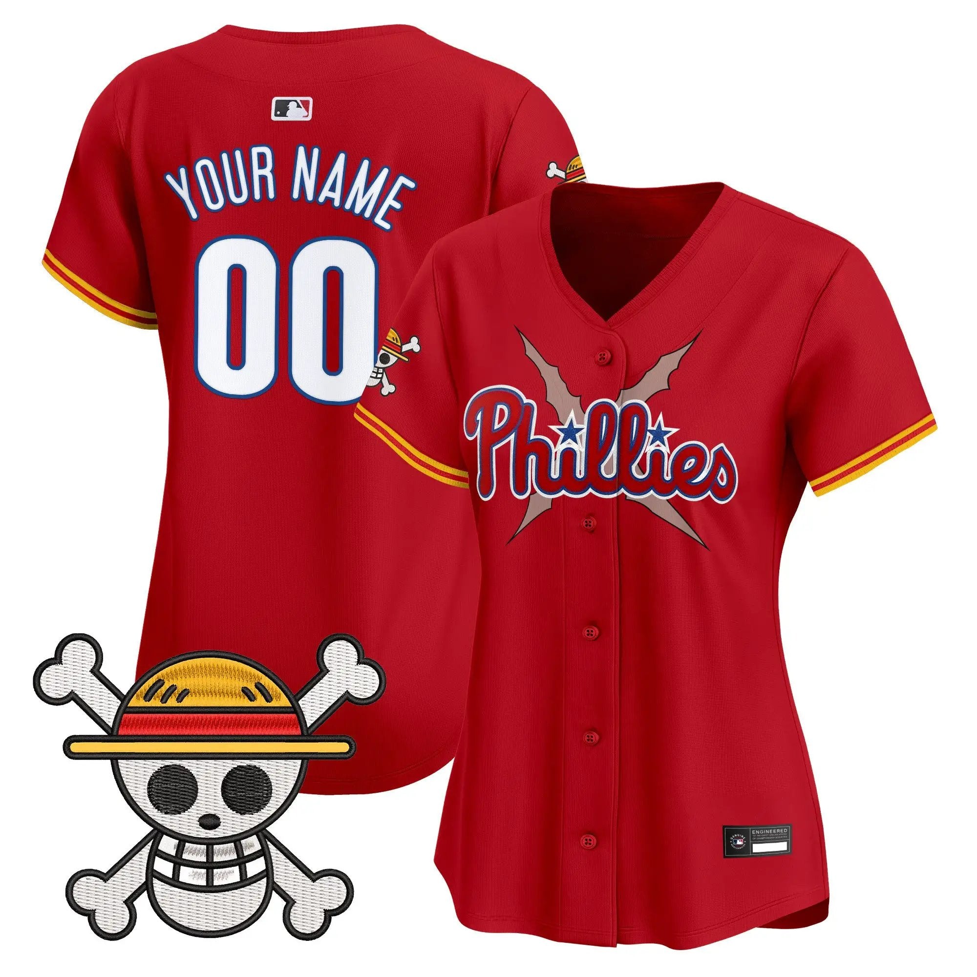 Philadelphia Phillies x OP Vapor Premier Limited Custom Jersey - Stitched by Digigearus