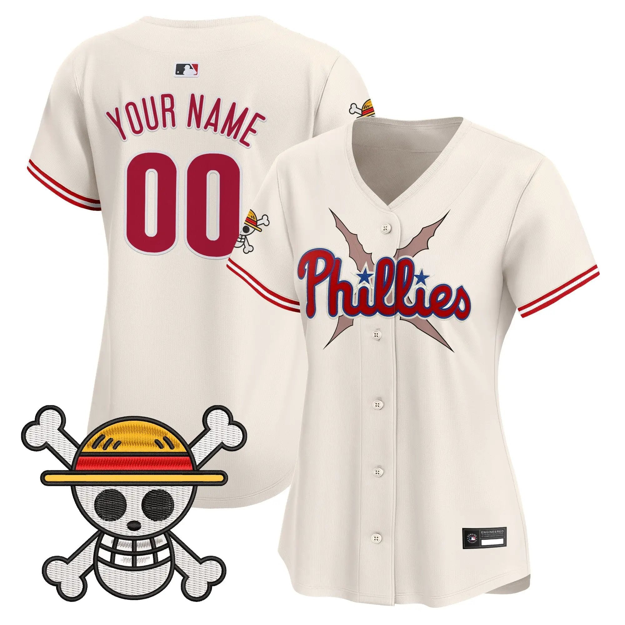 Philadelphia Phillies x OP Vapor Premier Limited Custom Jersey - Stitched by Digigearus