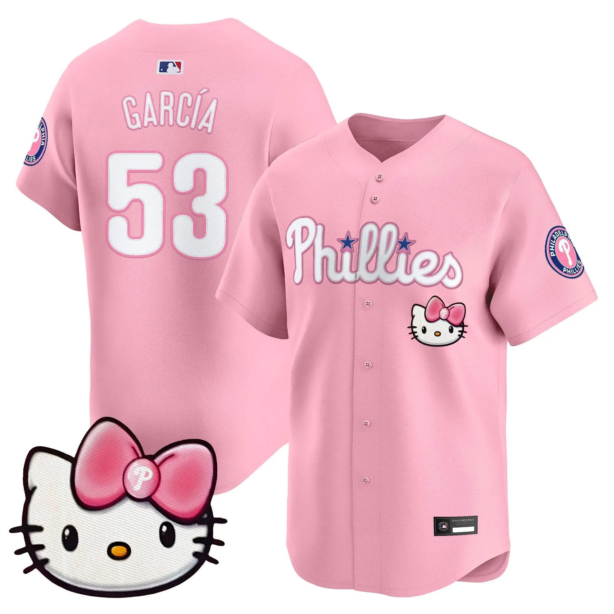 Philadelphia Phillies Hello Kitty Vapor Premier Limited Jersey – All Stitched by Philadelphia Phillies