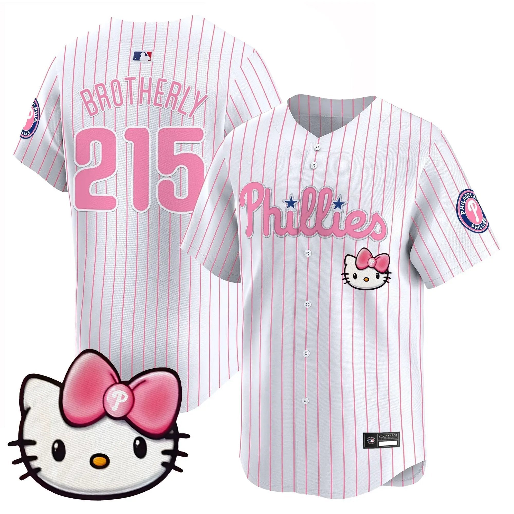 Philadelphia Phillies Hello Kitty Vapor Premier Limited Jersey – All Stitched by Philadelphia Phillies