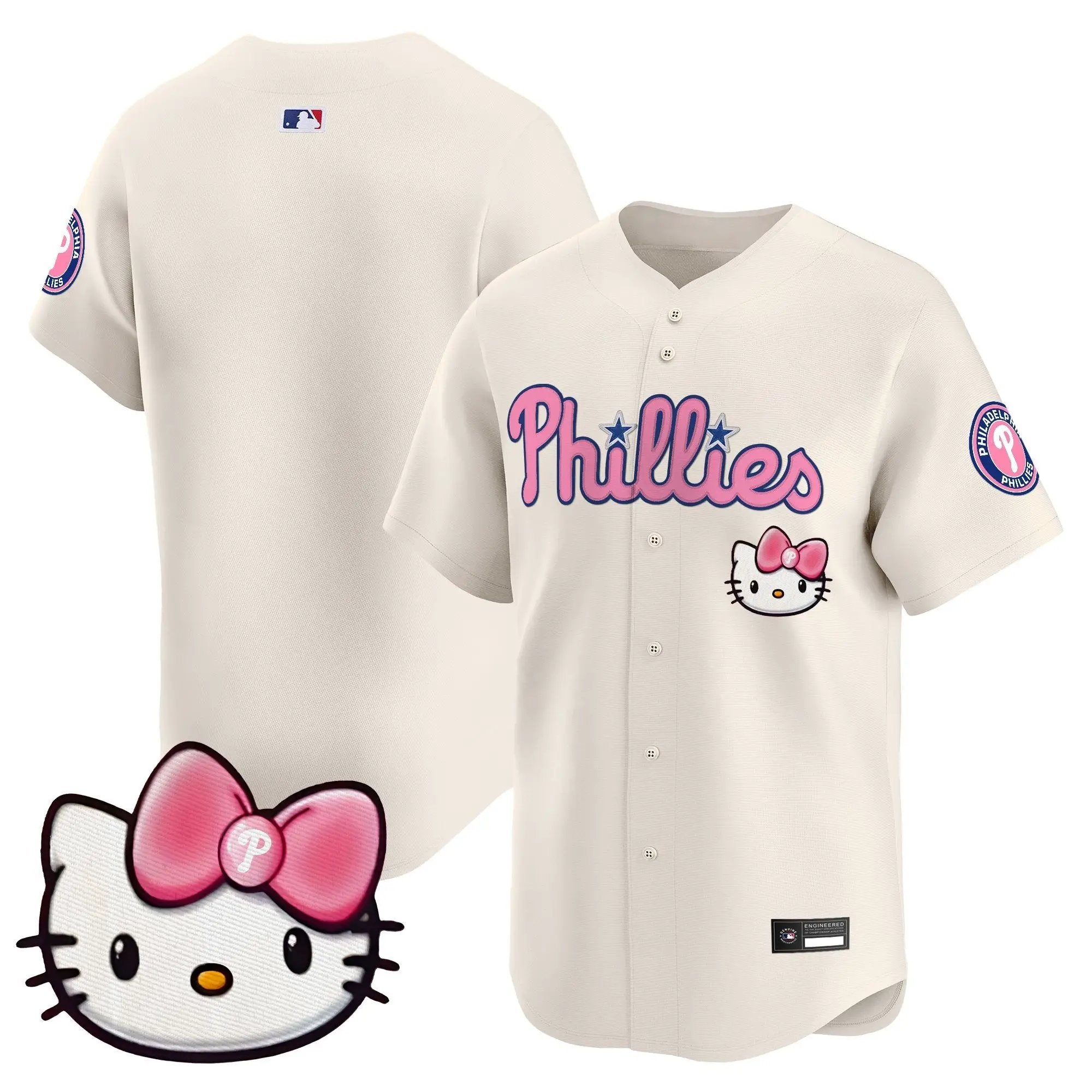 Philadelphia Phillies Hello Kitty Vapor Premier Limited Jersey – All Stitched by Philadelphia Phillies