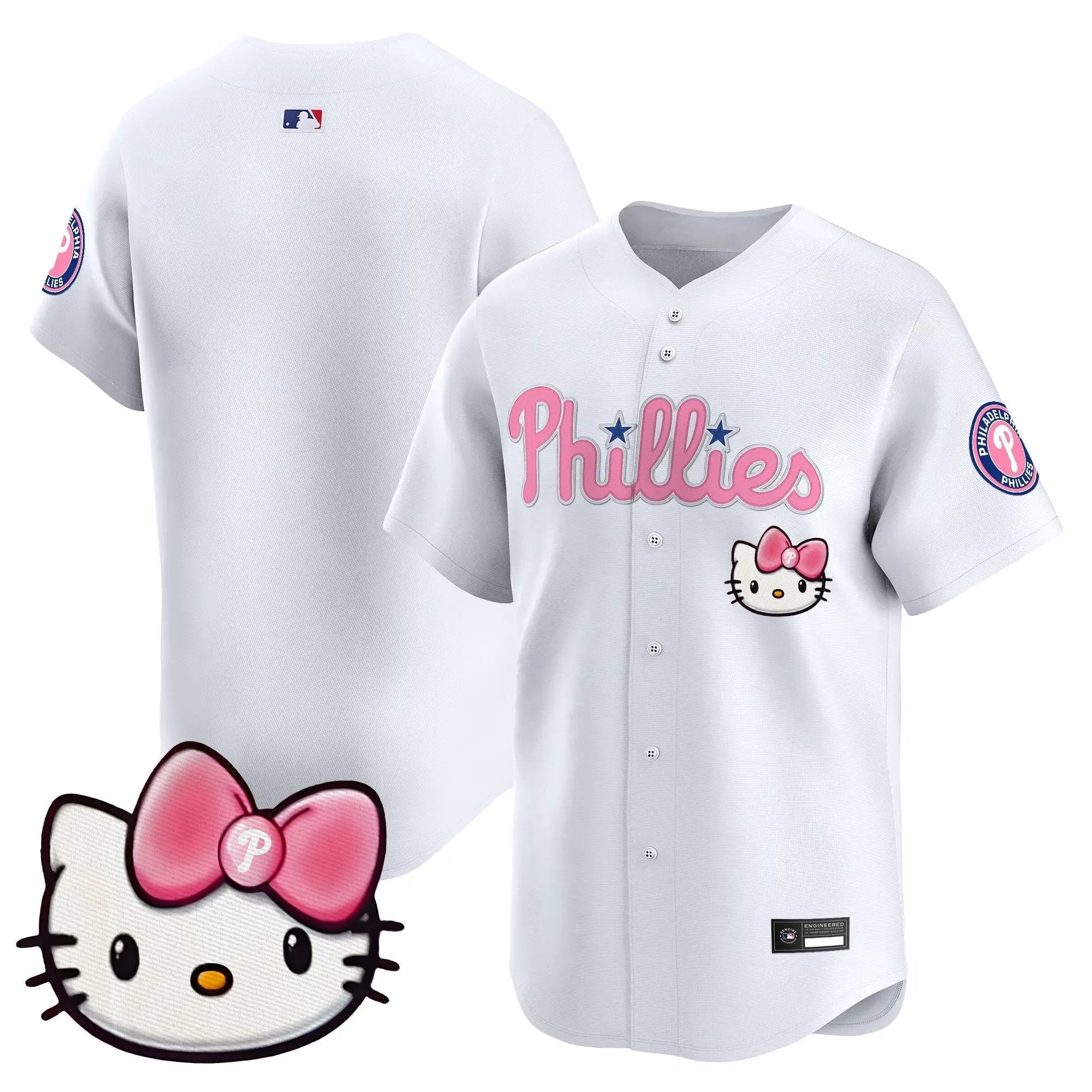 Philadelphia Phillies Hello Kitty Vapor Premier Limited Jersey – All Stitched by Philadelphia Phillies