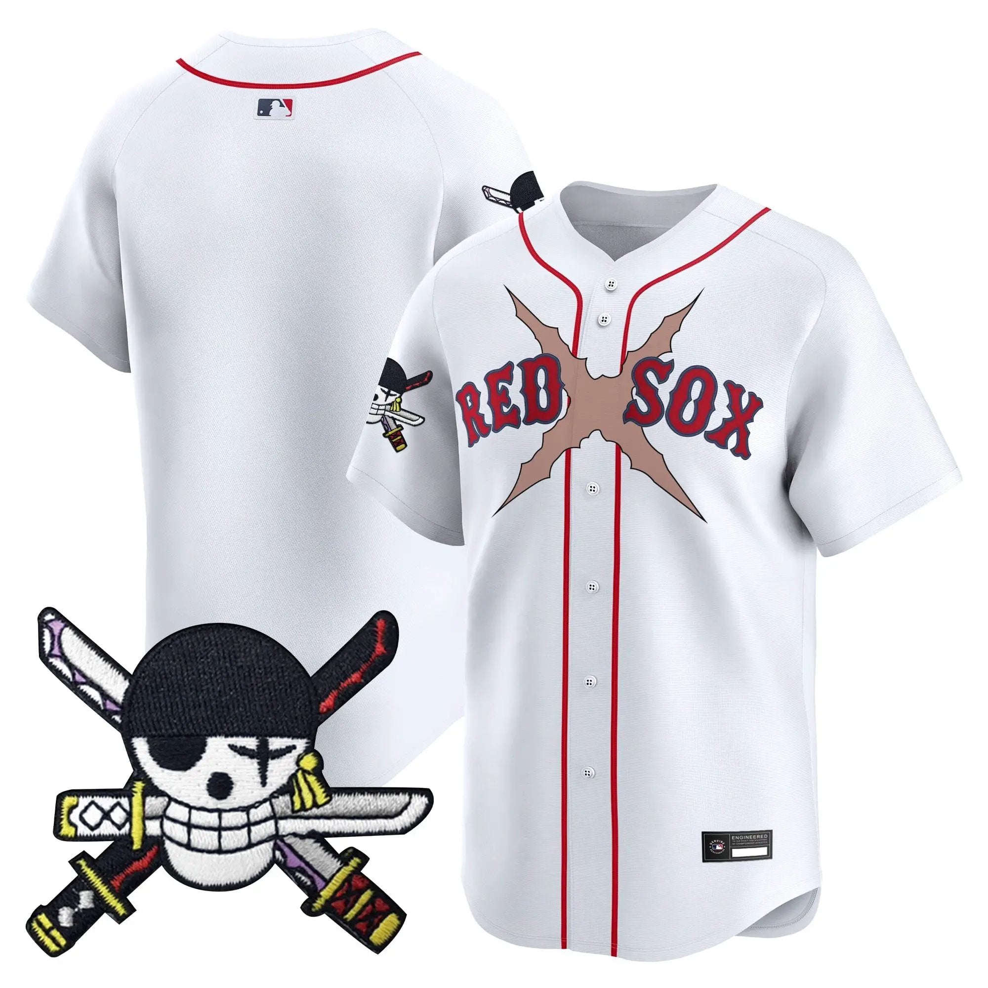 Boston Red Sox x OP Zr Patch Vapor Premier Limited Jersey - Stitched by Boston Red Sox