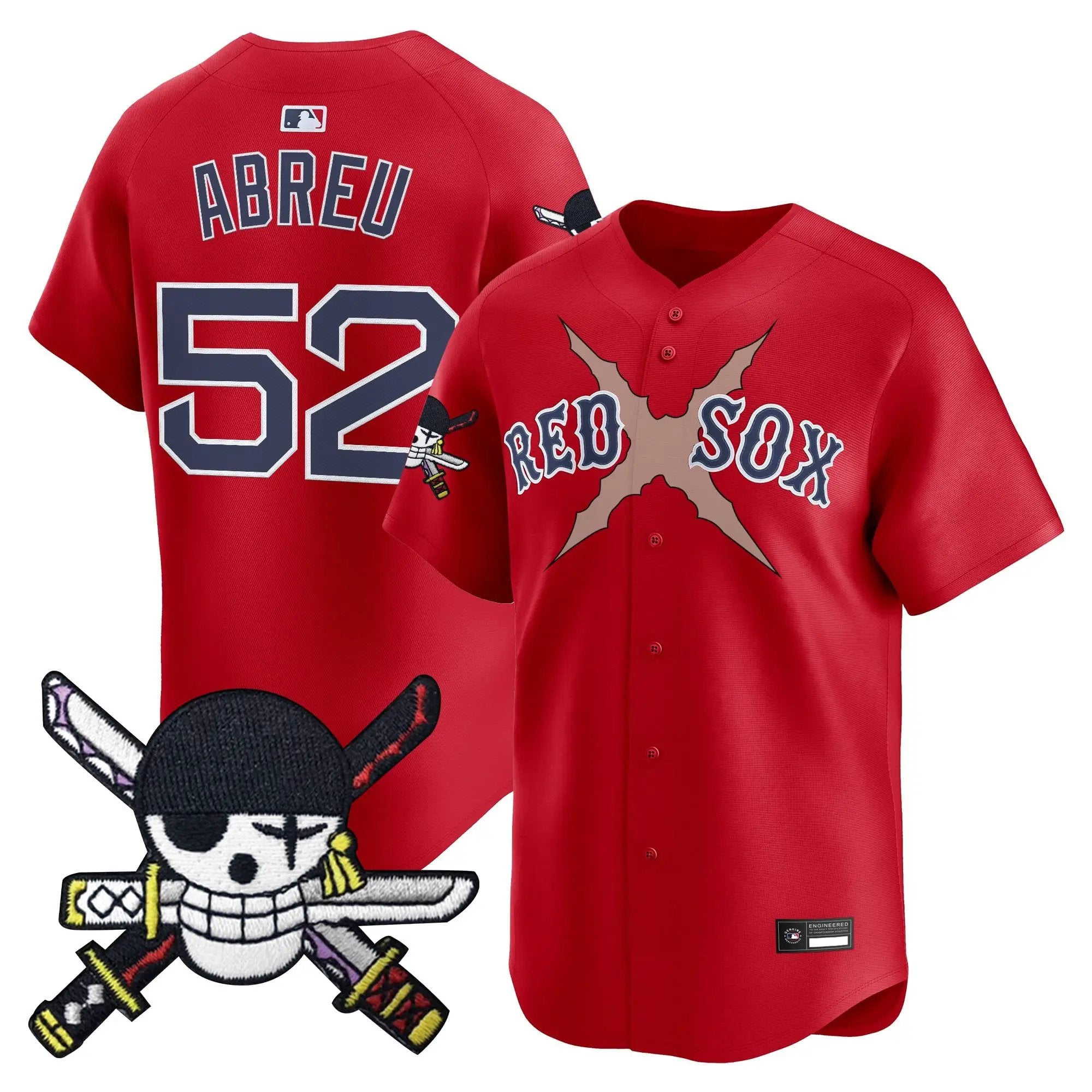 Boston Red Sox x OP Zr Patch Vapor Premier Limited Jersey - Stitched by Boston Red Sox