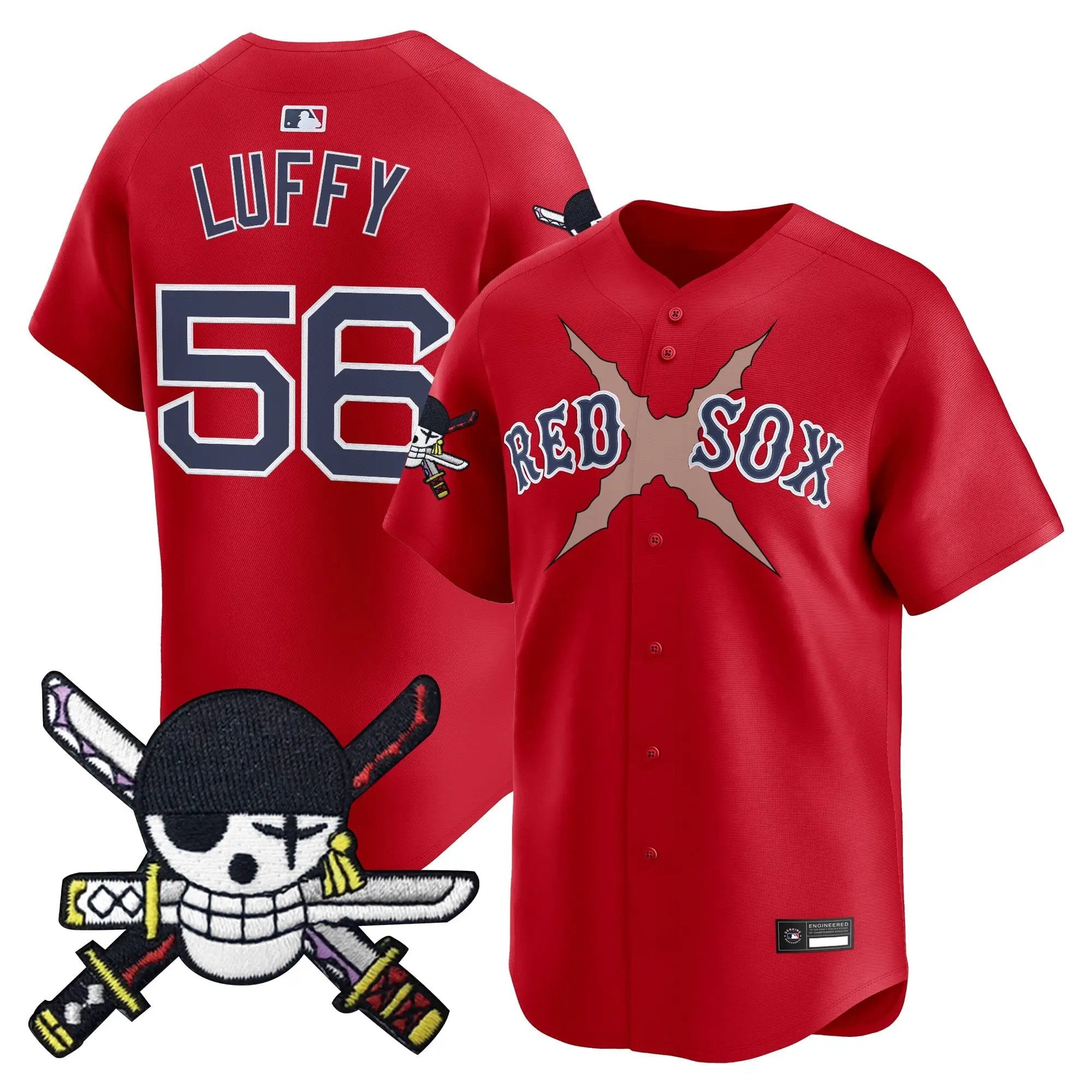 Boston Red Sox x OP Zr Patch Vapor Premier Limited Jersey - Stitched by Boston Red Sox