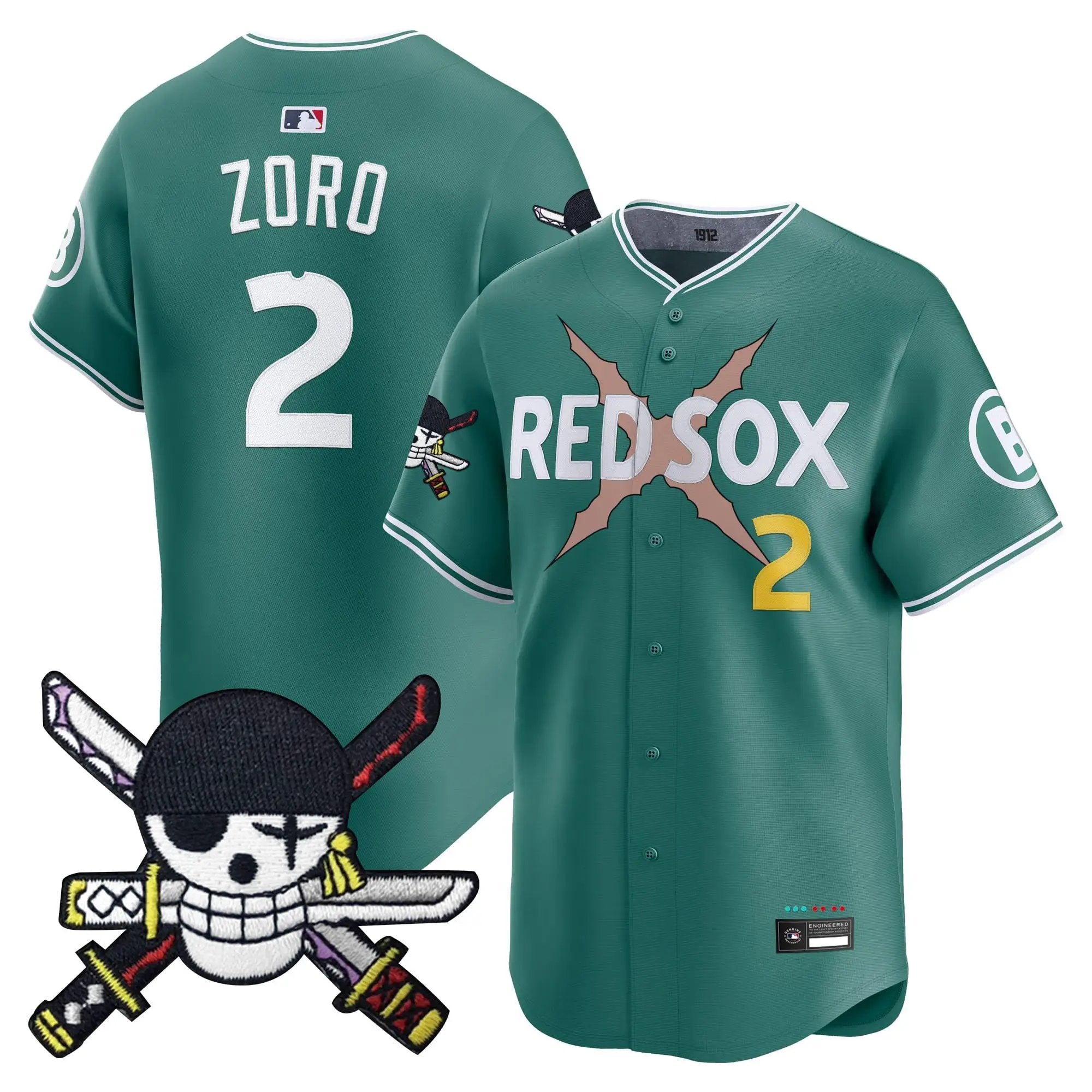 Boston Red Sox x OP Zr Patch Vapor Premier Limited Jersey - Stitched by Boston Red Sox