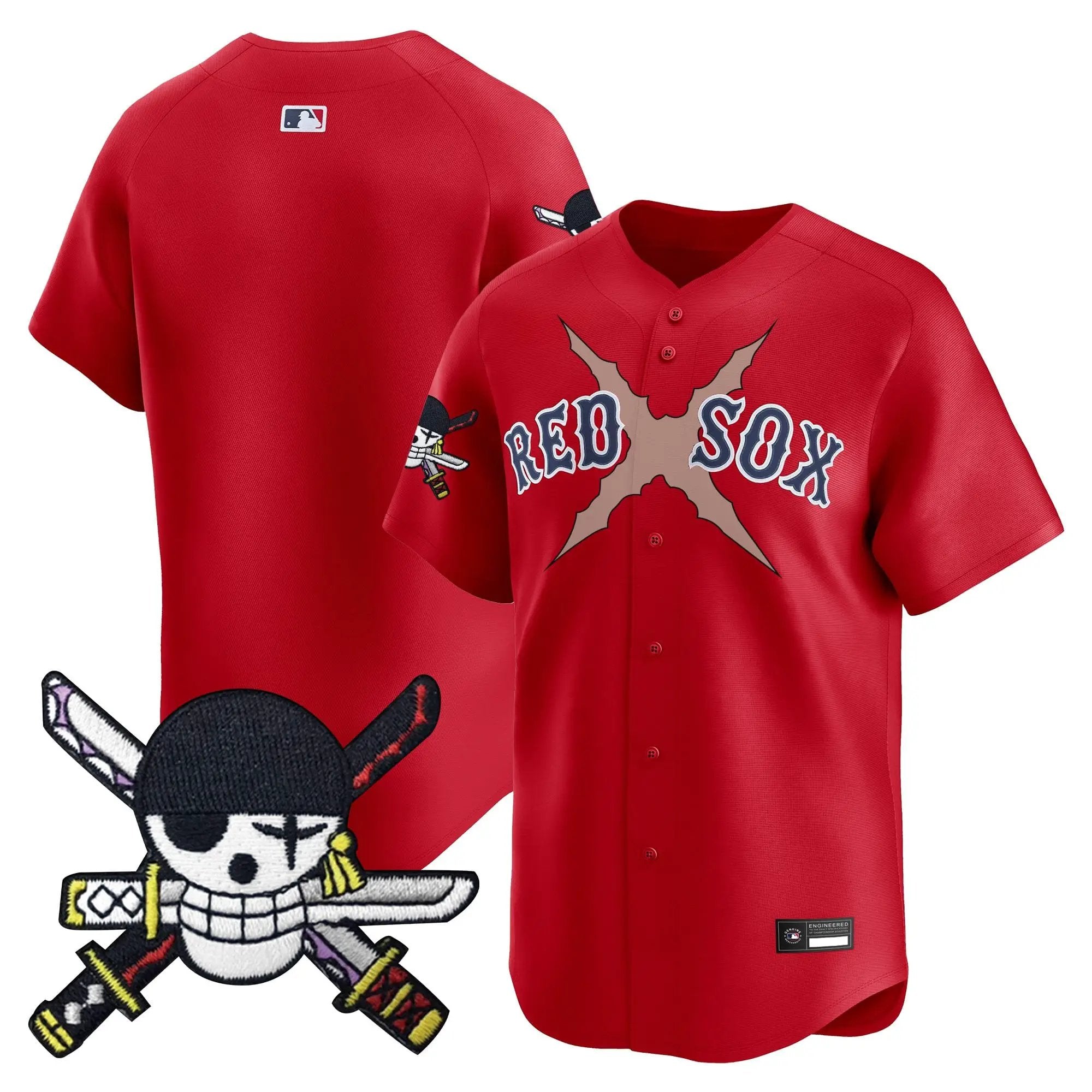 Boston Red Sox x OP Zr Patch Vapor Premier Limited Jersey - Stitched by Boston Red Sox