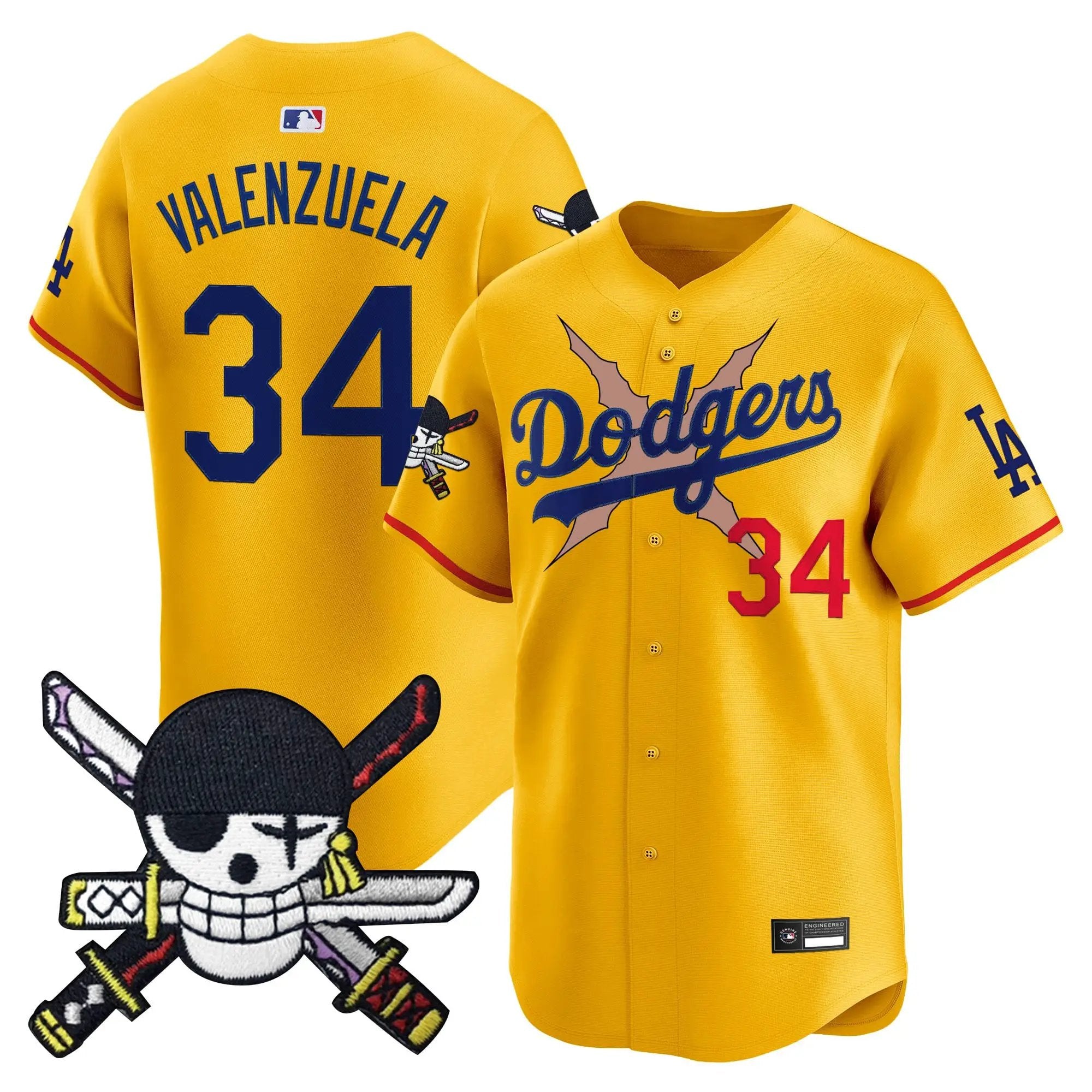 Los Angeles Dodgers x OP Zr Patch Vapor Premier Limited Jersey - Stitched by Los Angeles Dodgers