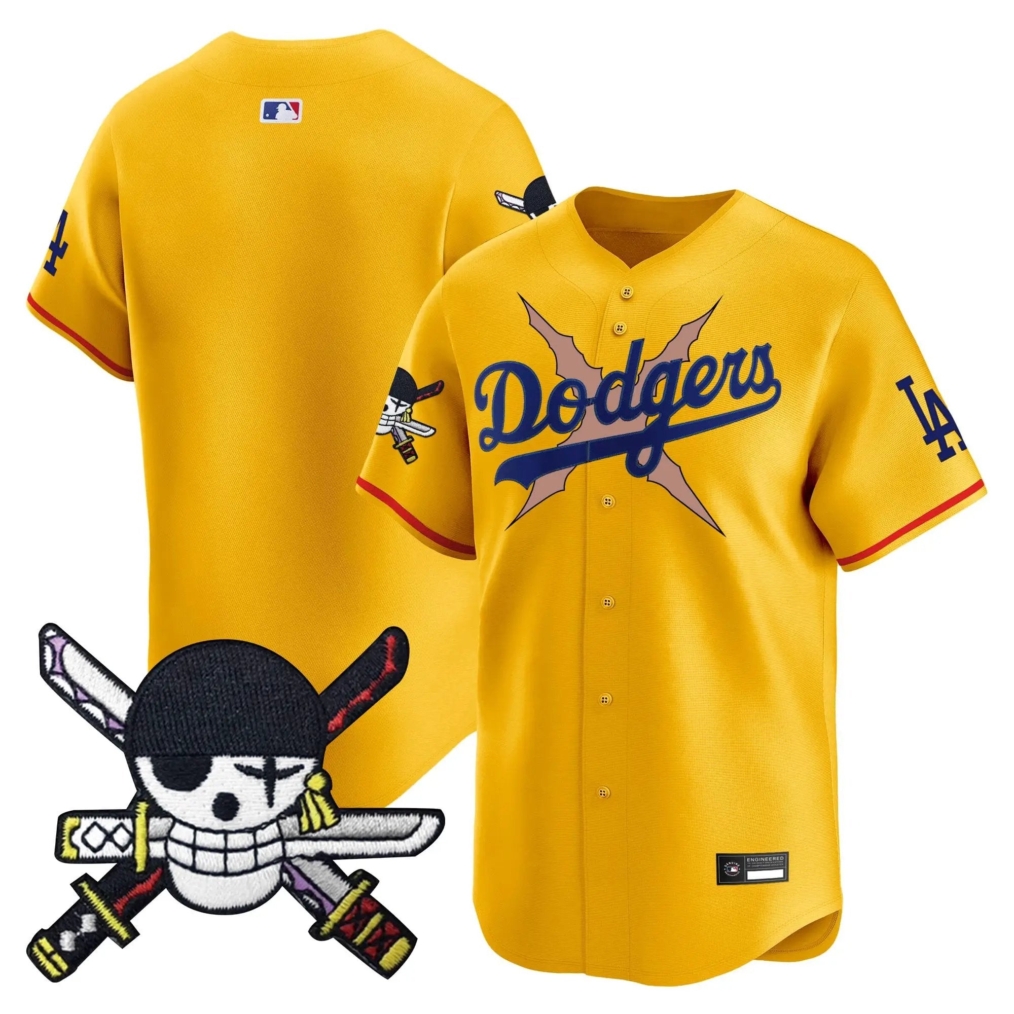 Los Angeles Dodgers x OP Zr Patch Vapor Premier Limited Jersey - Stitched by Los Angeles Dodgers
